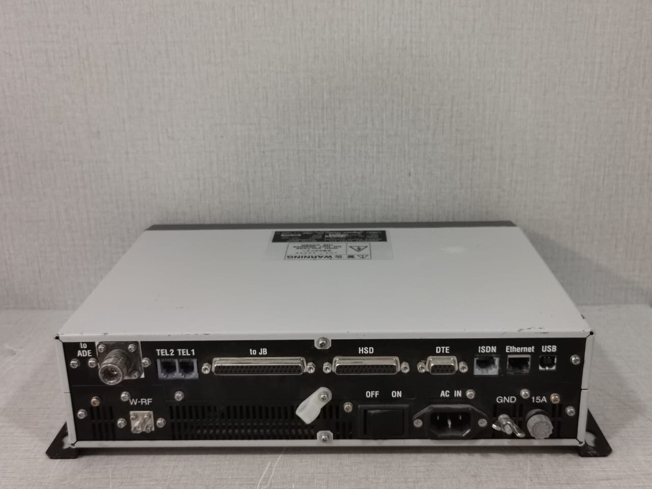 JRC JUE-410F JRC JUE-410F INMARSAT FLEET F77 MOBILE EARTH STATION GSC-412A 5