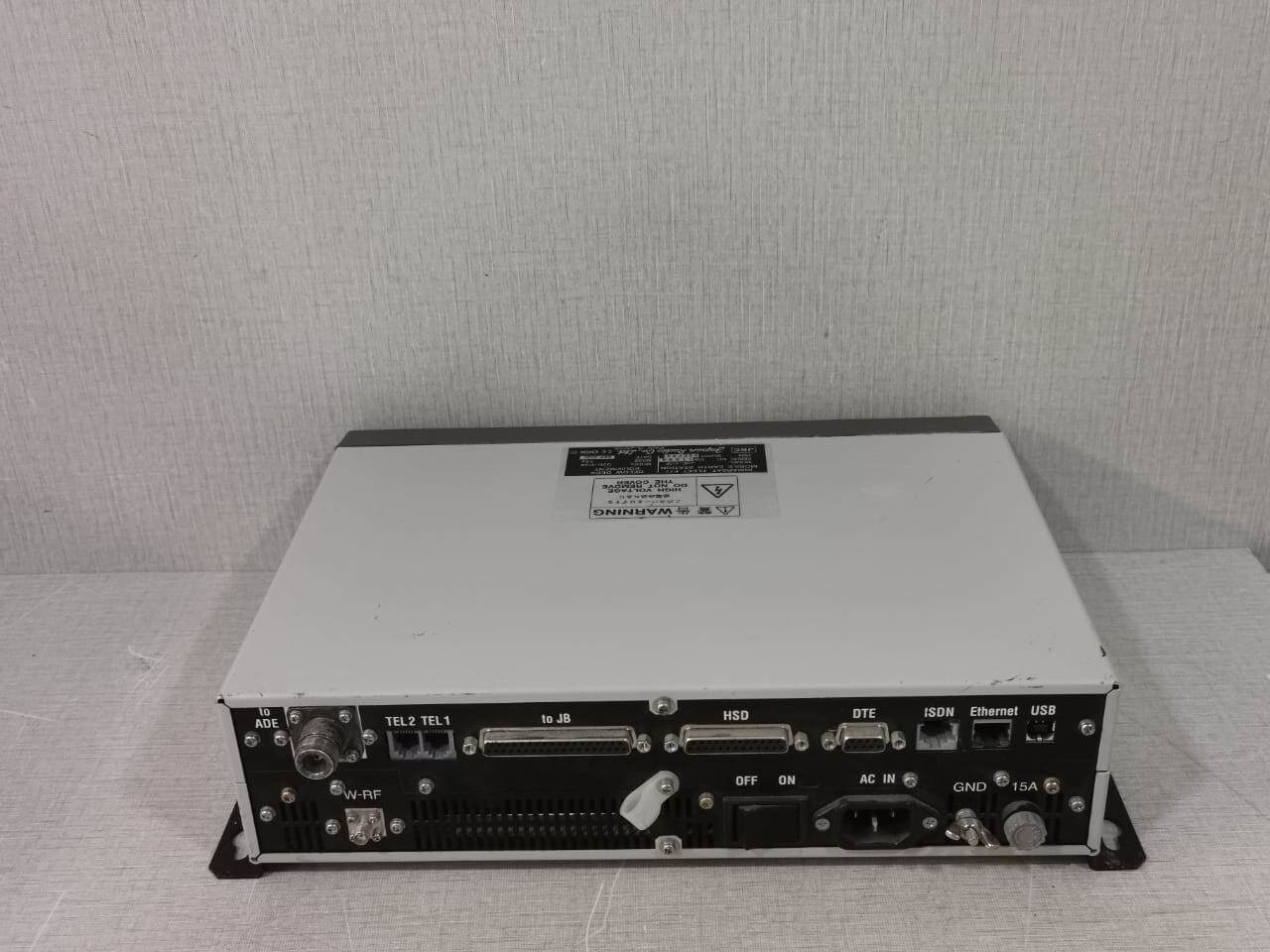 JRC JUE-410F JRC JUE-410F INMARSAT FLEET F77 MOBILE EARTH STATION GSC-412A 8