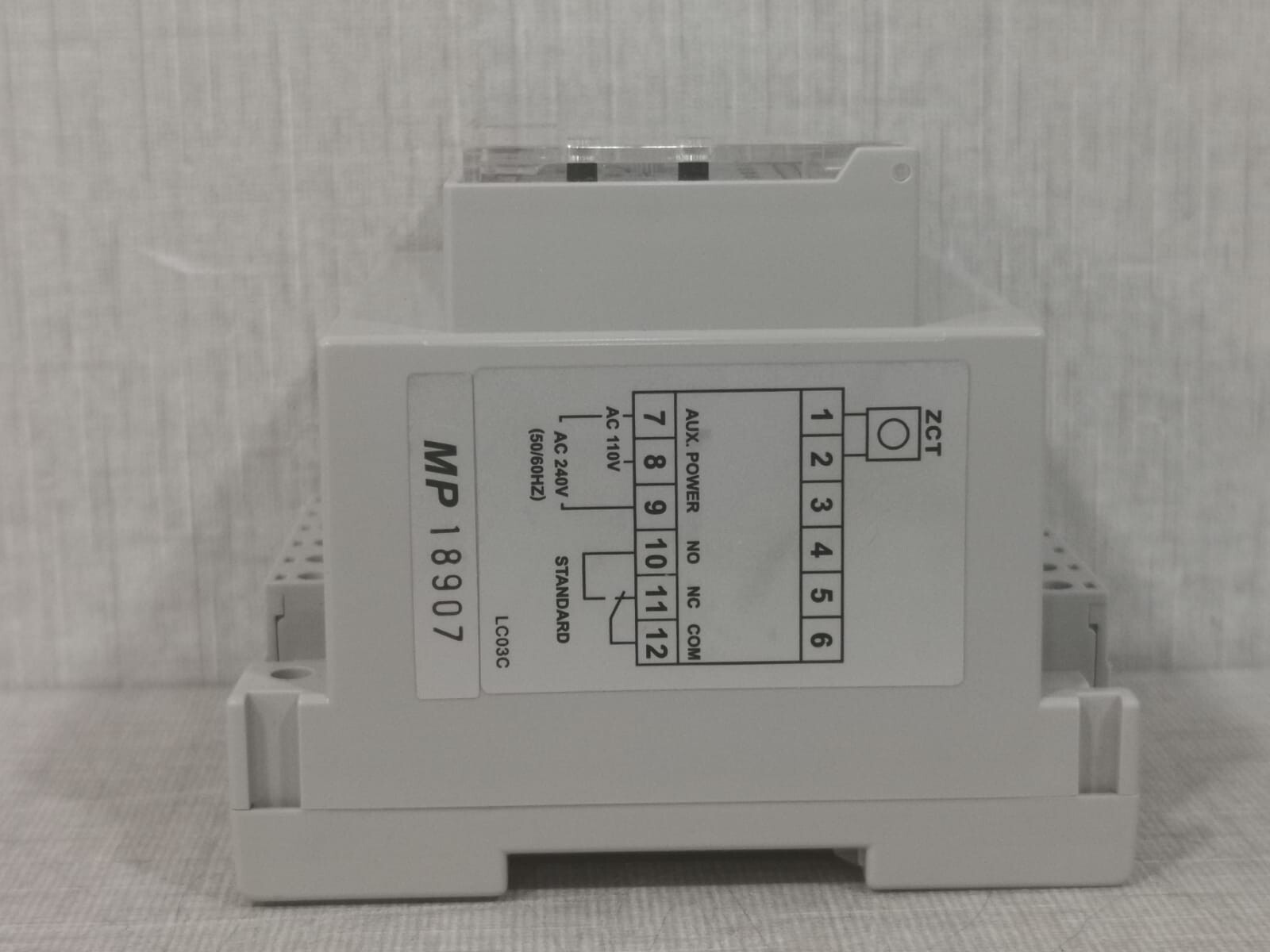 UNKNOWN EL10 MH EL10 EARTH LEAKAGE RELAY 5