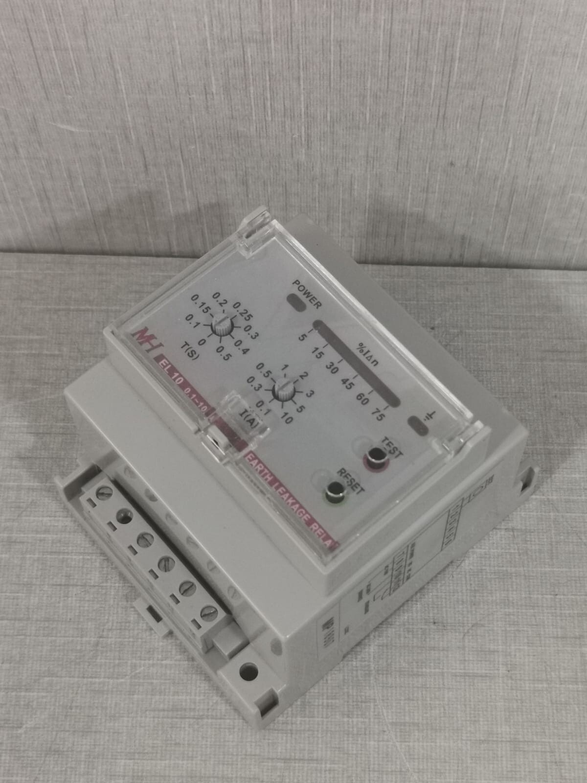 UNKNOWN EL10 MH EL10 EARTH LEAKAGE RELAY 7