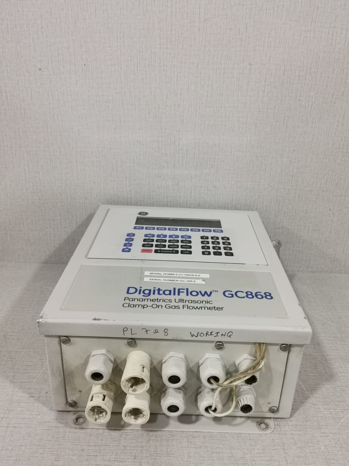 GE GC868-2-21-10416-0-0 GE DIGITALFLOW GC868/ GC868-2-21-10416-0-0 GAS FLOWMETER 9