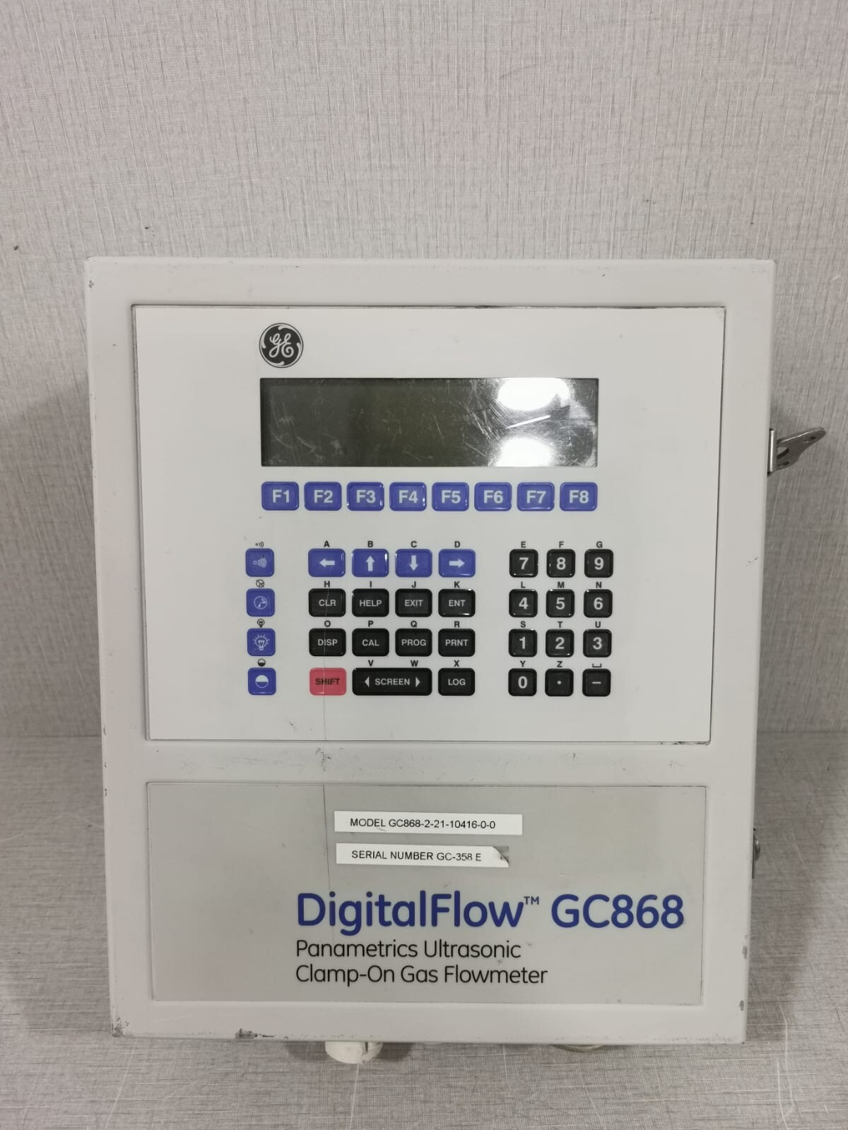 GE DIGITALFLOW GC868/ GC868-2-21-10416-0-0 GAS FLOWMETER