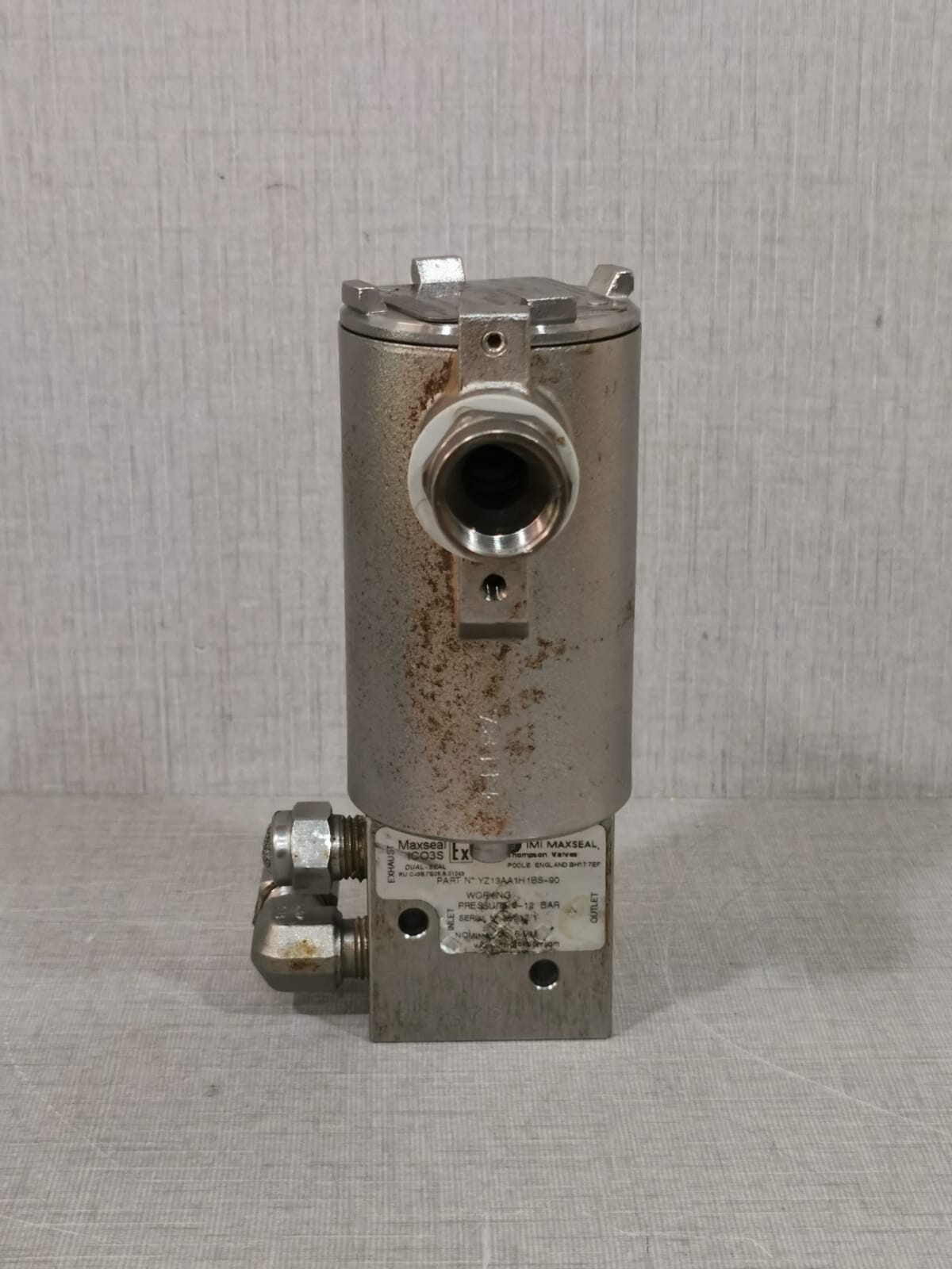 IMI MAXSEAL YZ13AA1H1BS-90 IMI MAXSEAL ICO3S YZ13AA1H1BS-90 THOMPSON VALVES 4