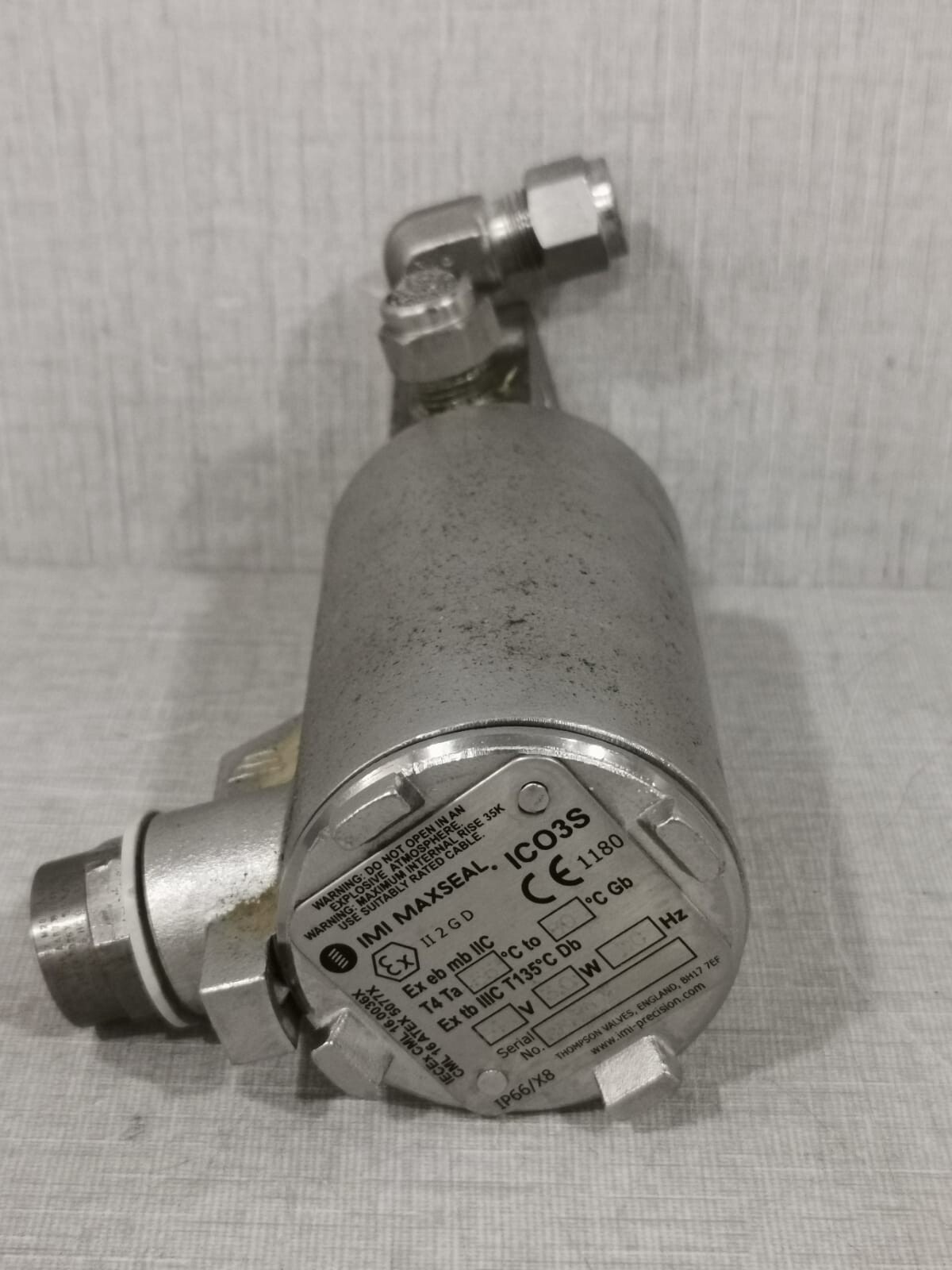 IMI MAXSEAL YZ13AA1H1BS-90 IMI MAXSEAL ICO3S YZ13AA1H1BS-90 THOMPSON VALVES 6