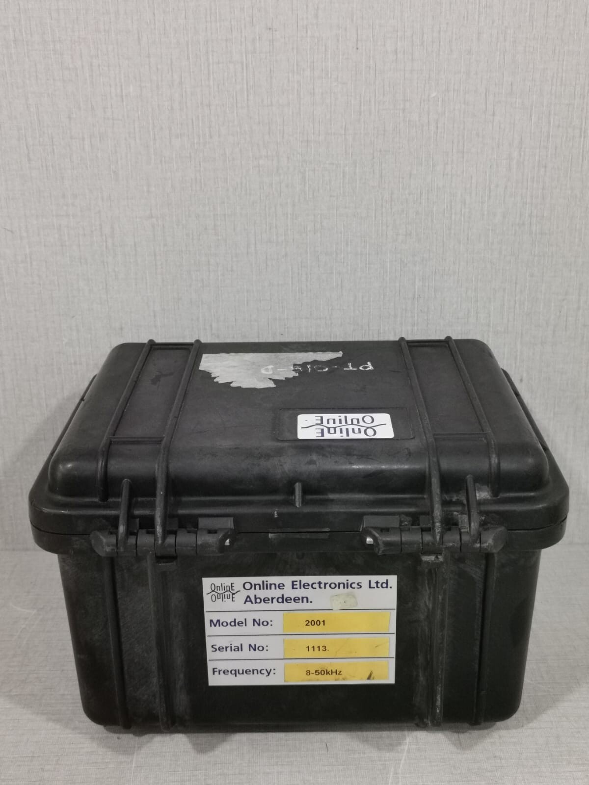 ONLINE ELECTRONICS LTD. 2001 ONLINE ELECTRONICS LTD. 2001 8-50KHZ PING RECEIVER 2