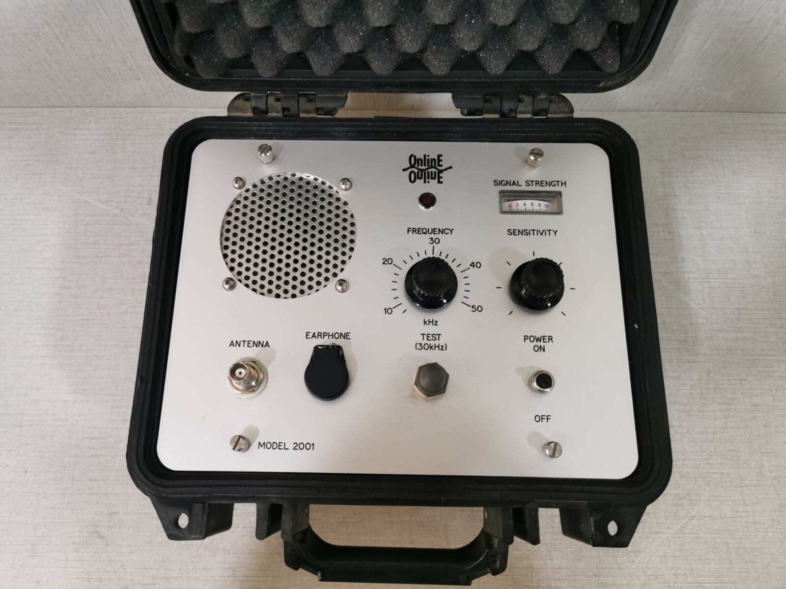 ONLINE ELECTRONICS LTD. 2001 ONLINE ELECTRONICS LTD. 2001 8-50KHZ PING RECEIVER 5