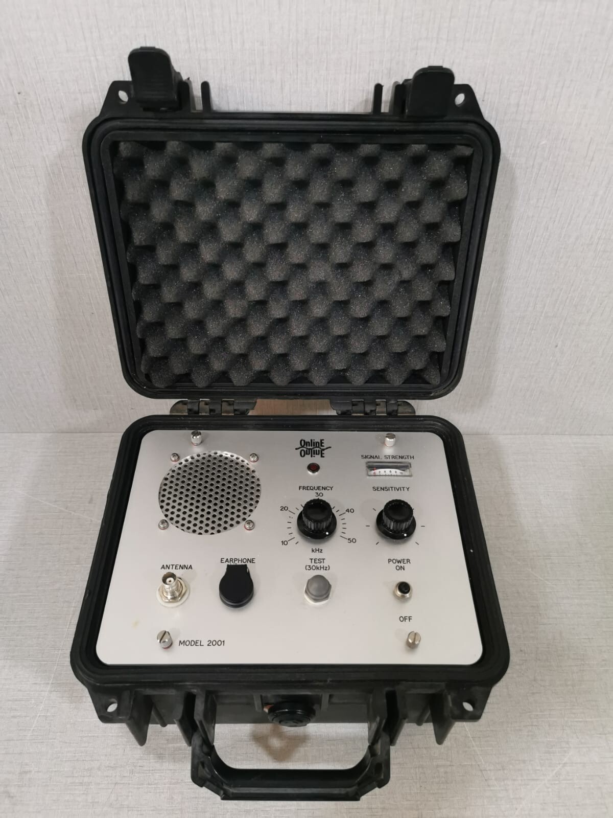 ONLINE ELECTRONICS LTD. 2001 8-50KHZ PING RECEIVER