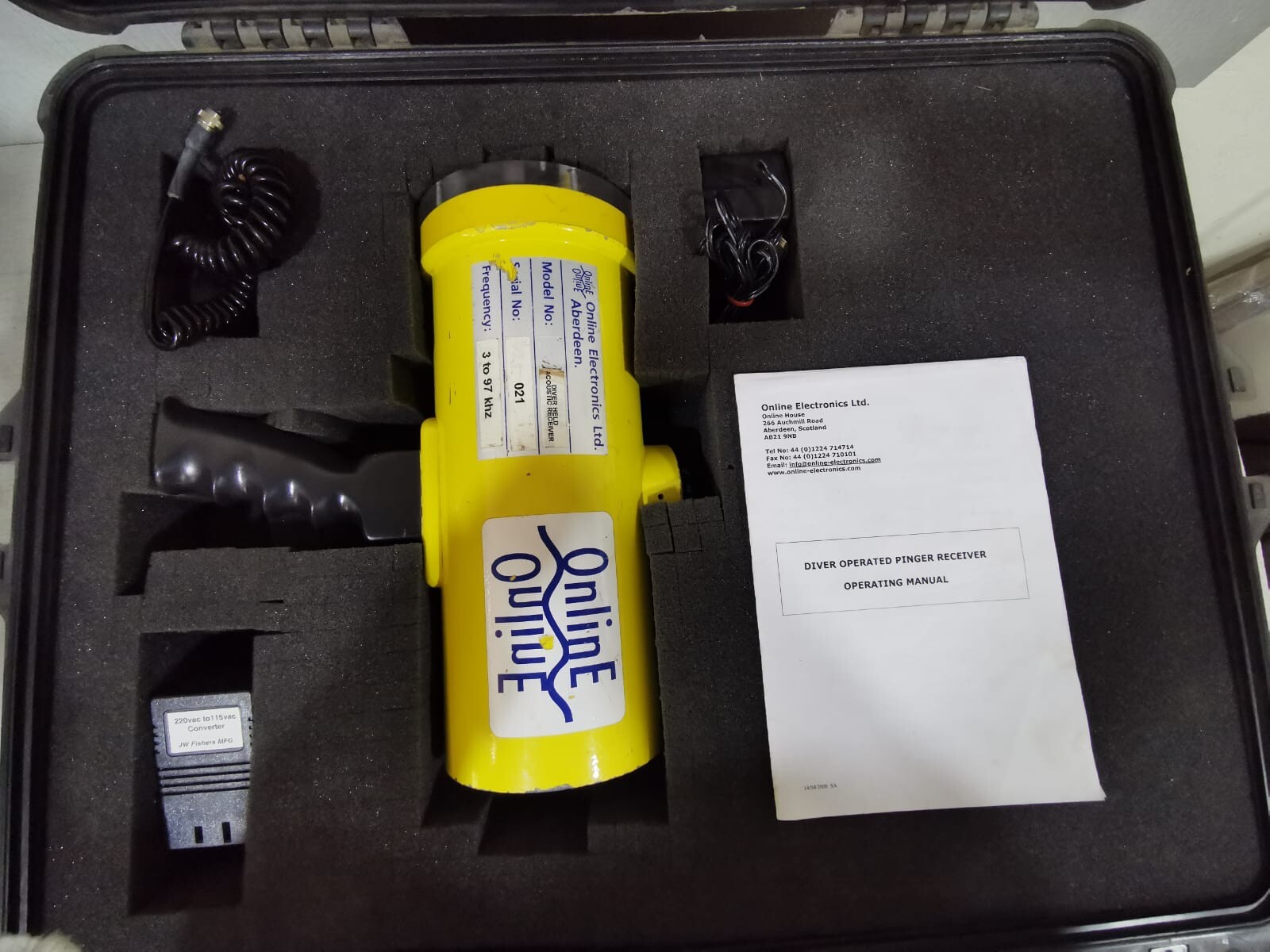 Online Electronics ONLINE Online Electronics Ltd. Driver Held Acoustic Receiver 3