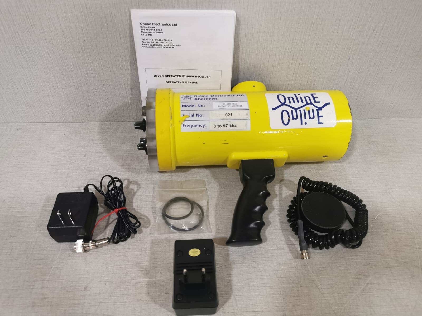 Online Electronics ONLINE Online Electronics Ltd. Driver Held Acoustic Receiver 4