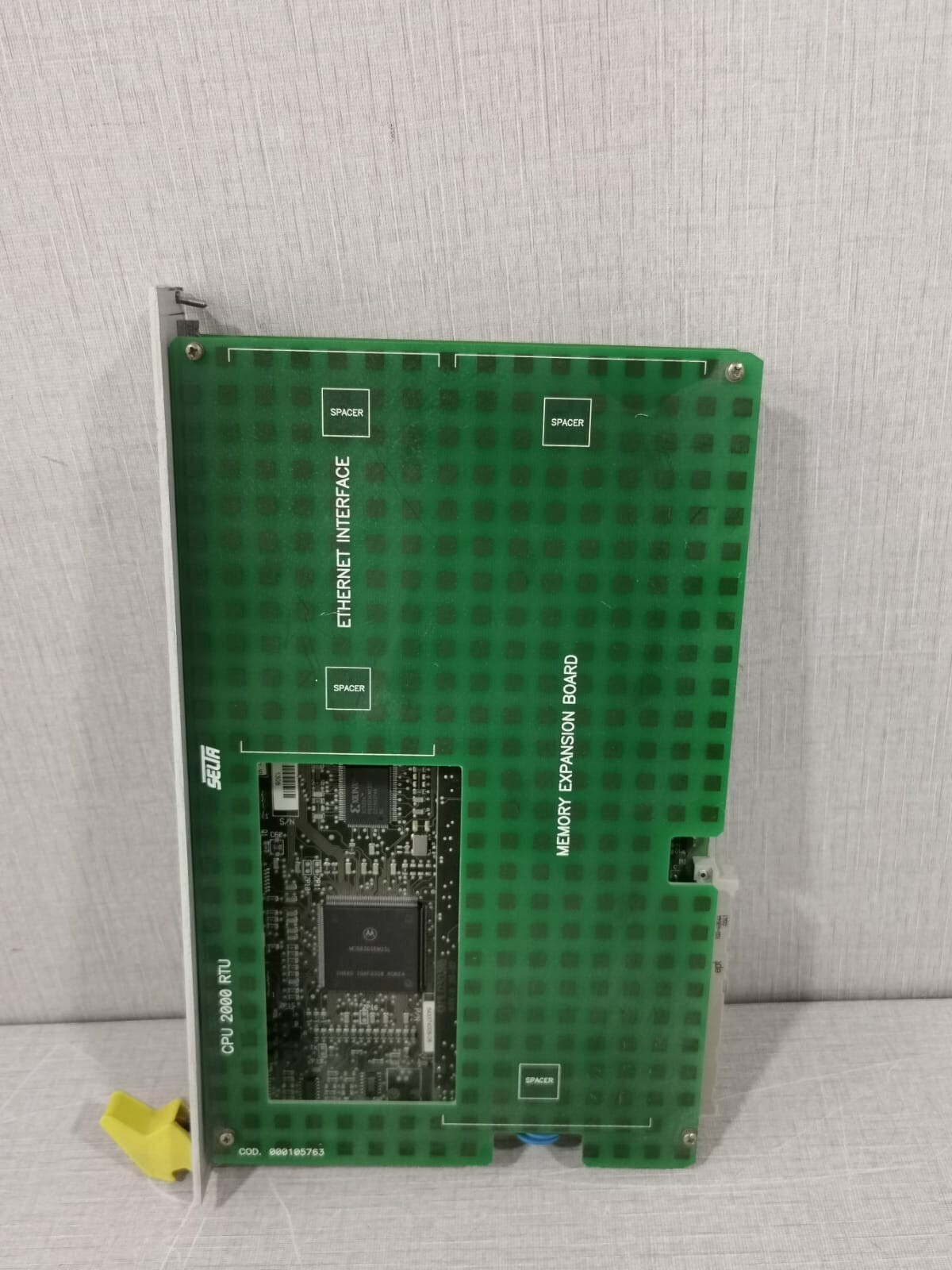 SELTA CPU 2000 RTU 180320005/1 MEMORY EXPANSION BOARD