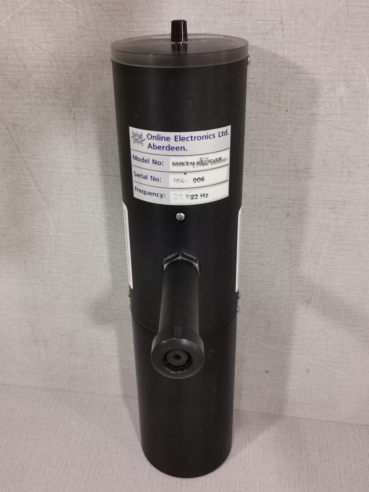 ONLINE ELECTRONICS LTD. 3005 ElectroMagnetic Receiver ONLINE ELECTRONICS LTD. 3005 ElectroMagnetic Receiver 5