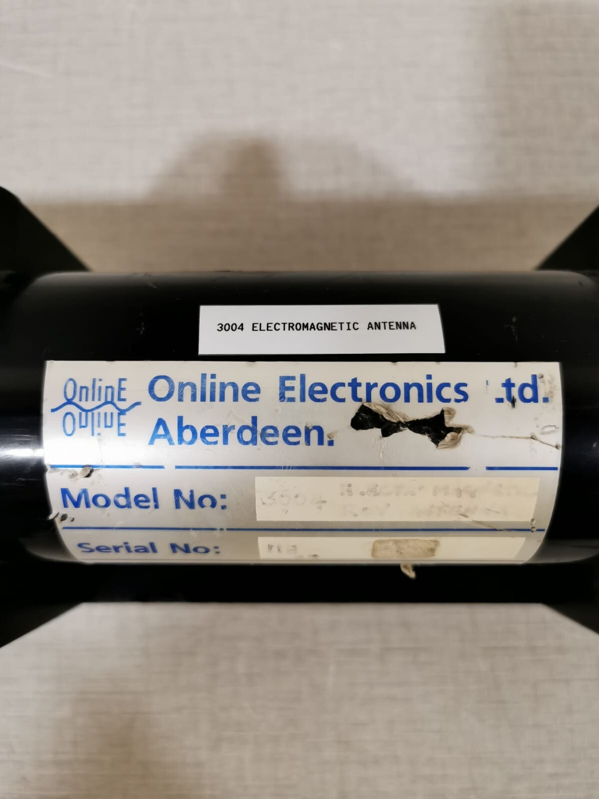 Online Electronics Ltd. 3004 ElectroMagnetic Antenna Online Electronics Ltd. 3004 ElectroMagnetic Antenna Frequency: 22Hz 2