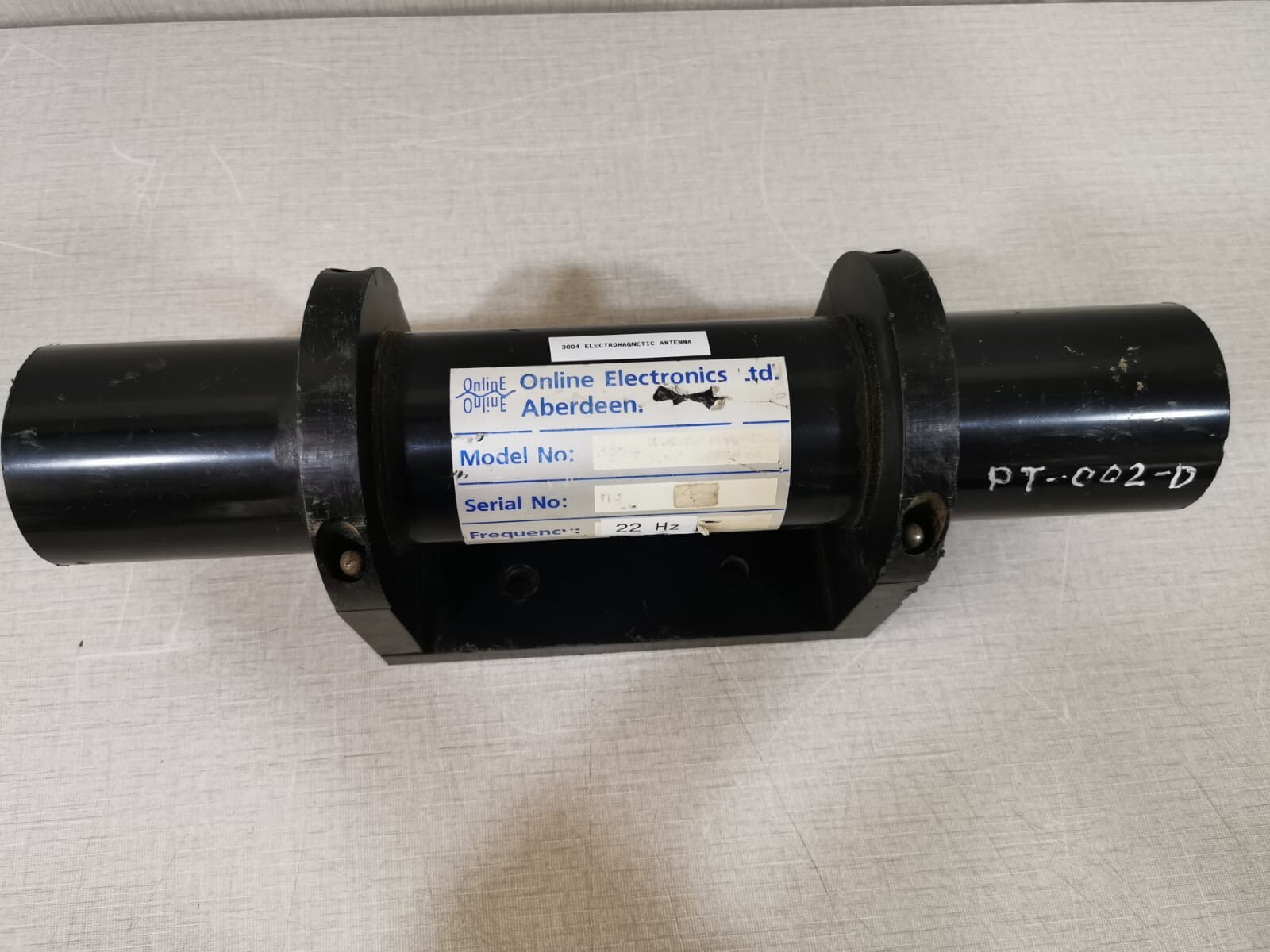 Online Electronics Ltd. 3004 ElectroMagnetic Antenna Frequency: 22Hz