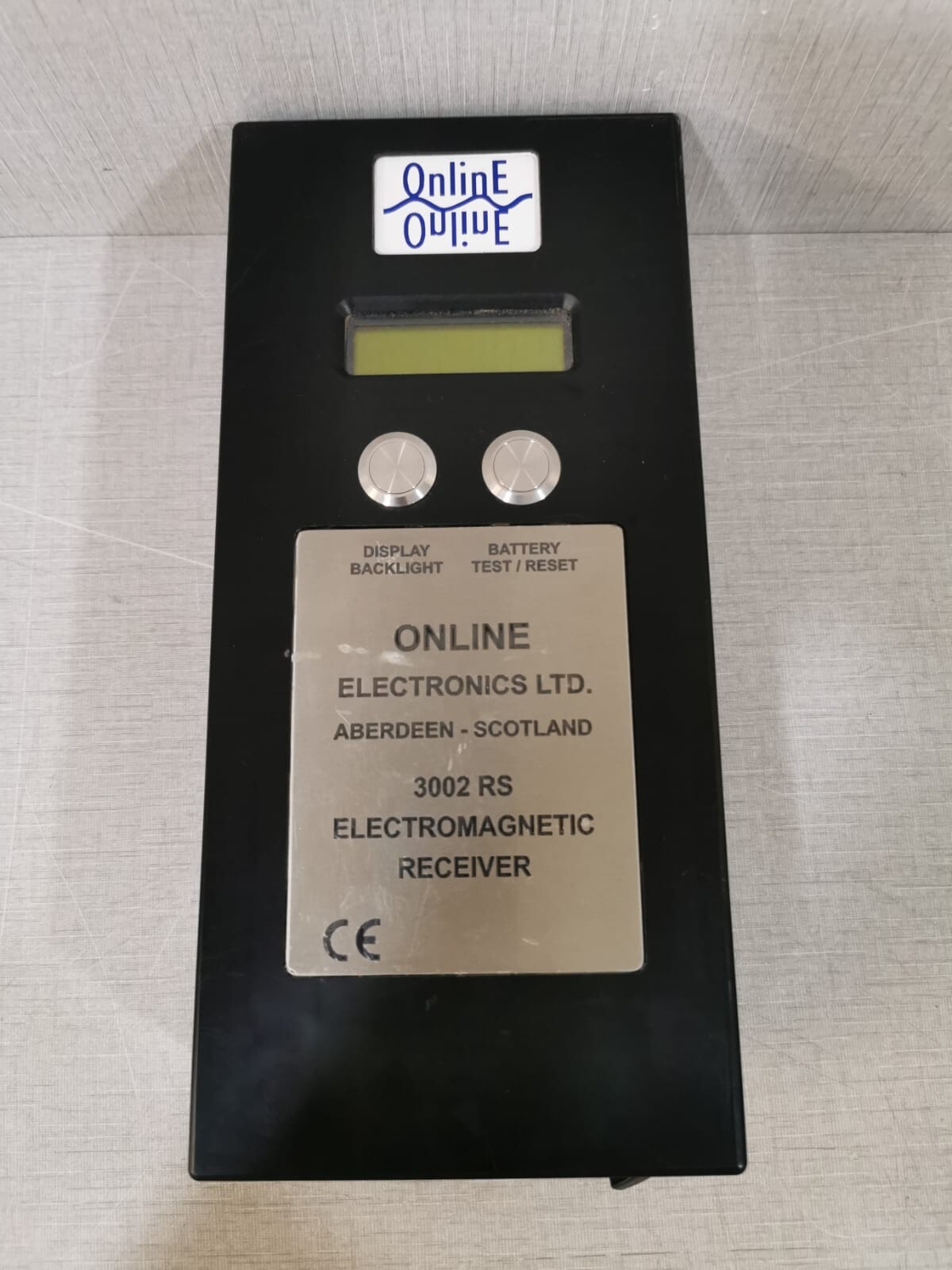 Online Electronics MODEL-3002 Online Electronics Ltd. Model 3002 RS Receiver & 3003 ElectroMagnetic Antenna 2