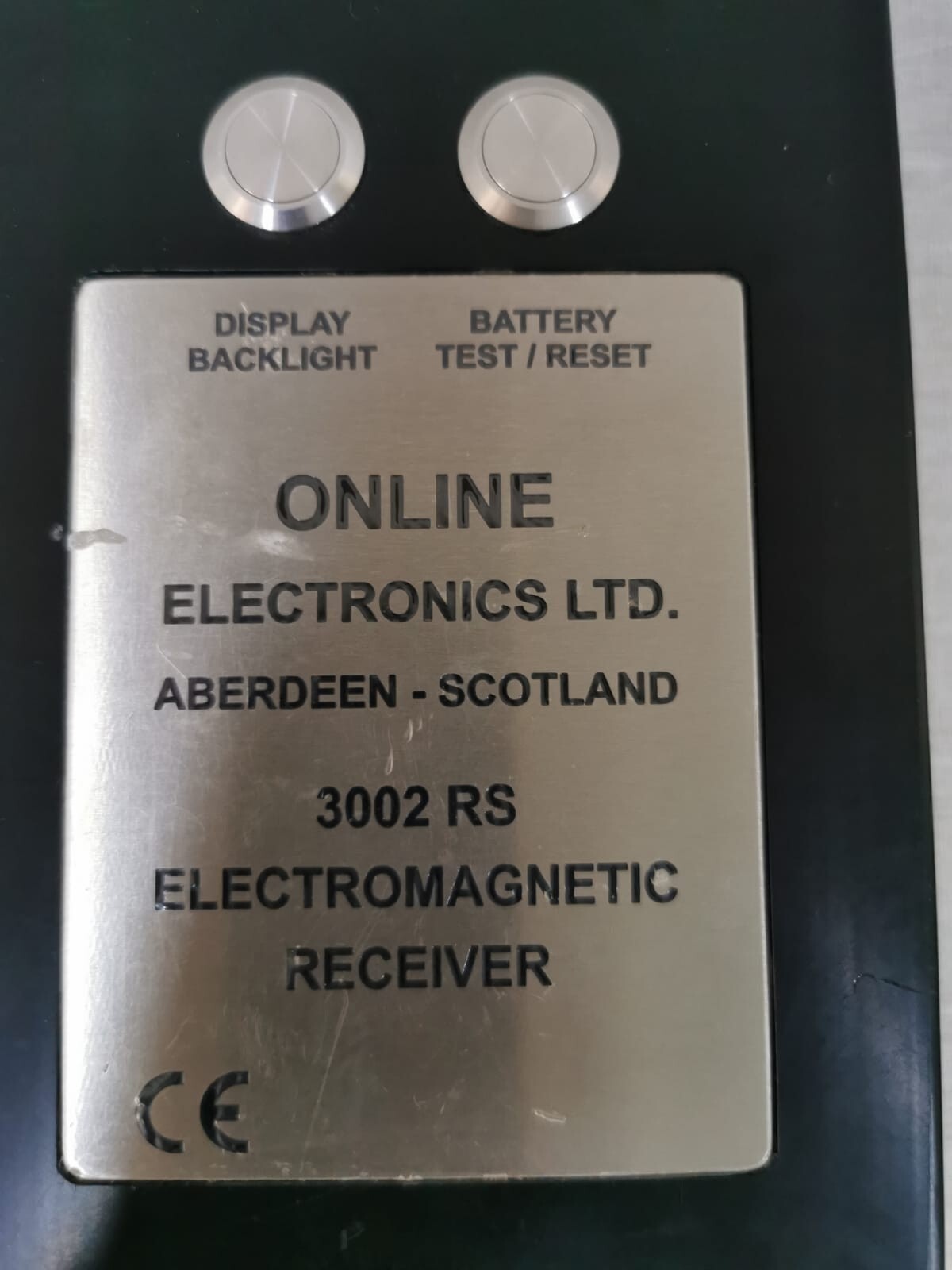 Online Electronics MODEL-3002 Online Electronics Ltd. Model 3002 RS Receiver & 3003 ElectroMagnetic Antenna 3