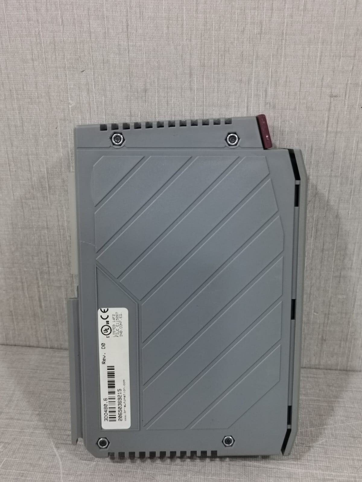 B&R AUTOMATION 3D0480.6 REV.DO DIGITAL INPUT MODULE 4