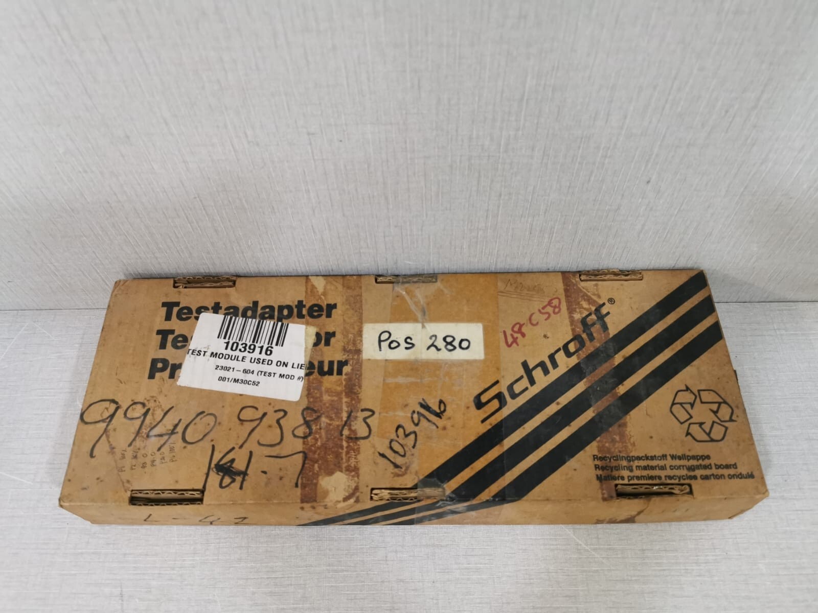 SCHROFF 23021604 SCHROFF 23021604 TEST ADAPTER MODULE 3