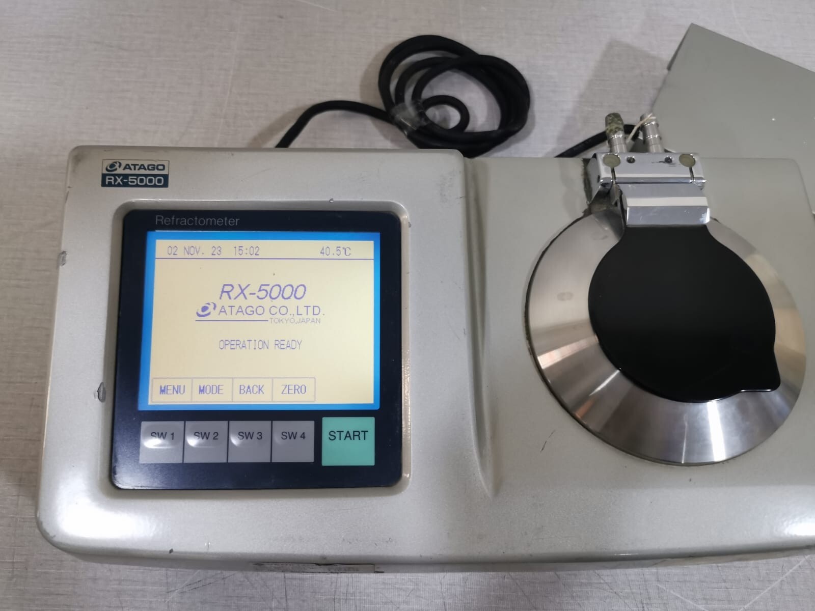 ATAGO RX-5000 Automatic Digital Refractometer with AD-11 Adapter
