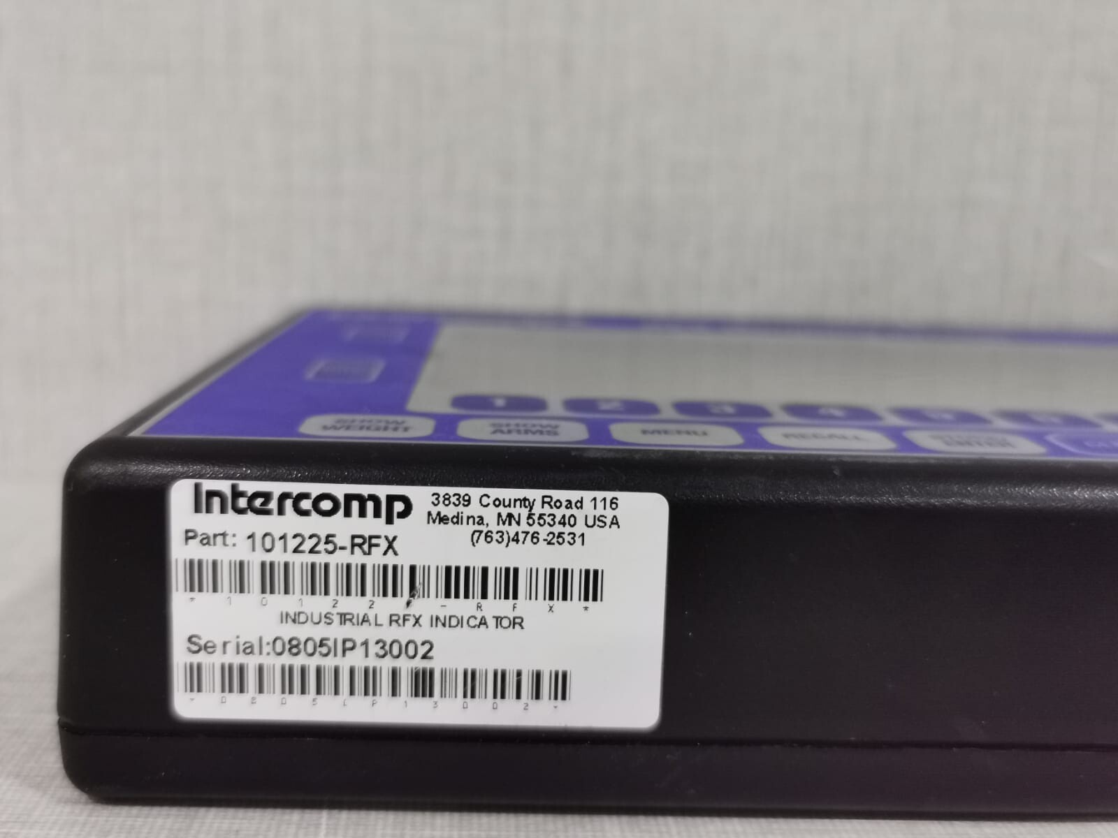 INTERCOMP 101225-RFX INTERCOMP 101225-RFX WEIGHING SYSTEM 2