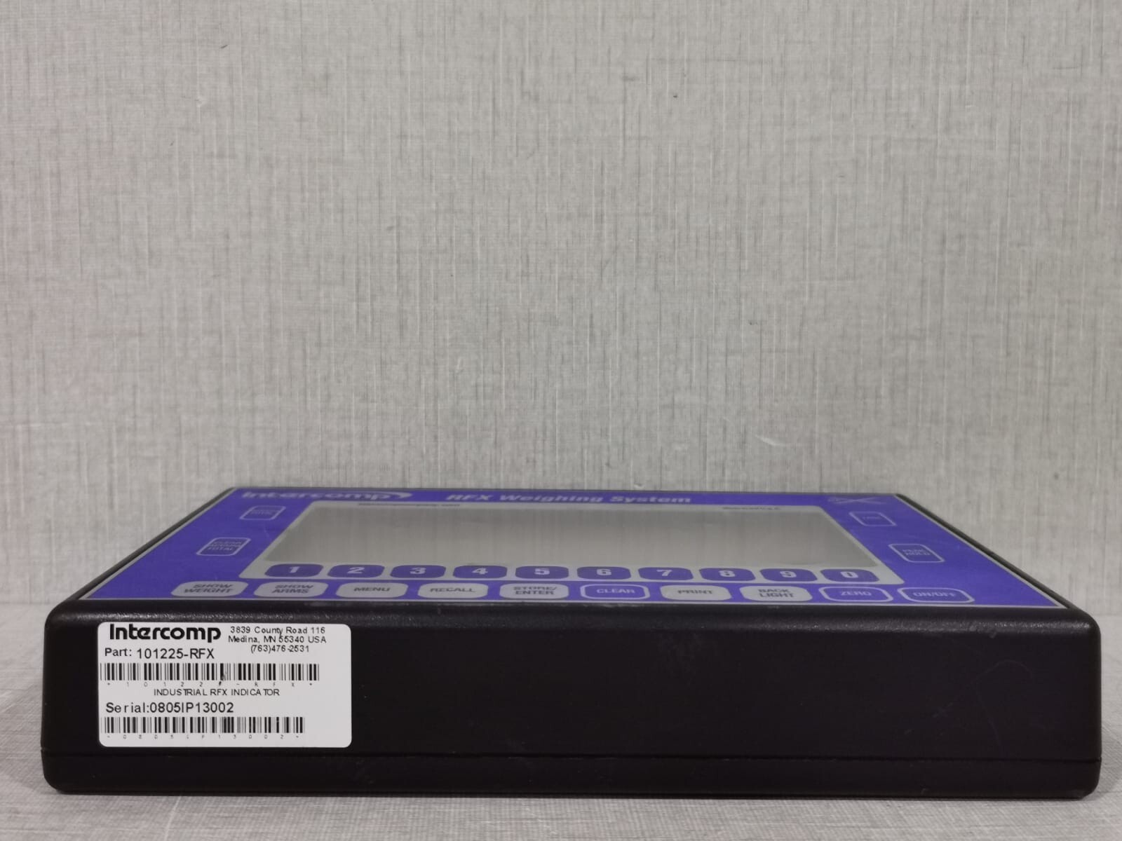 INTERCOMP 101225-RFX INTERCOMP 101225-RFX WEIGHING SYSTEM 3