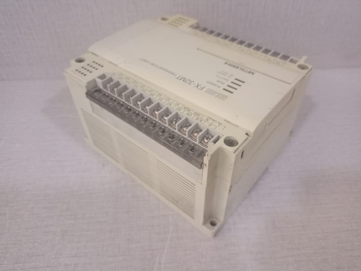 Mitsubishi MELSEC FX-32MT MITSUBISHI MELSEC FX-32MT/FX-32MT-ESS/UL TRANSISTOR UNIT PROGRAMMABBLE CONTROLER 6