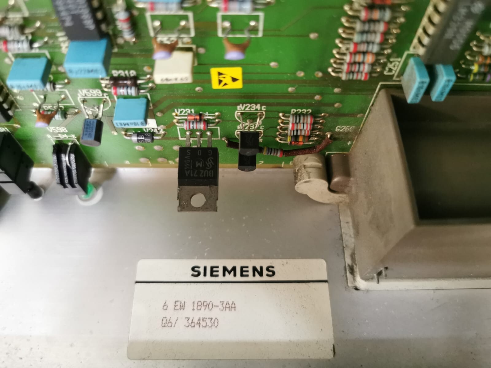 Siemens C98043-A1401-L1-13 SIEMENS SINUMERIK 6 EW 1890-3AA /C98043-A1401-L1-13 5