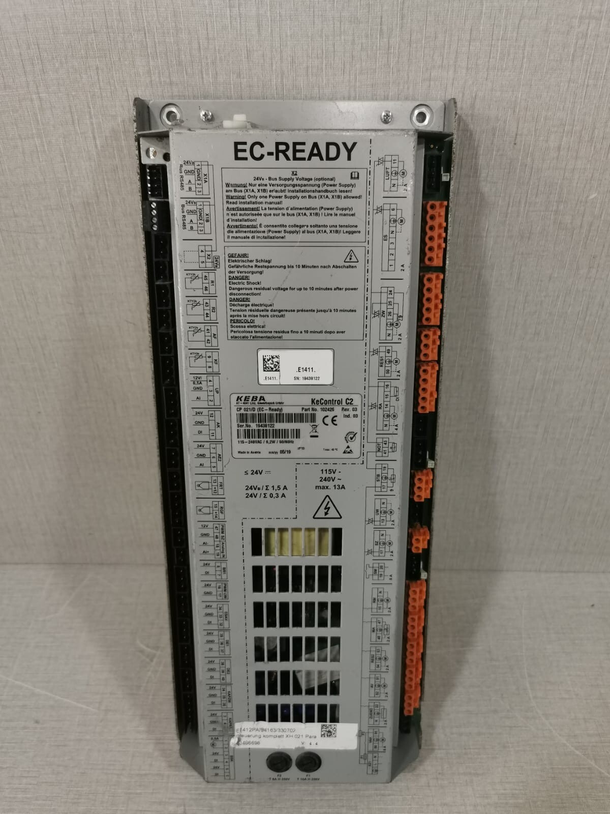 KEBA KeControl C2 102426 REV.03 EC-READY