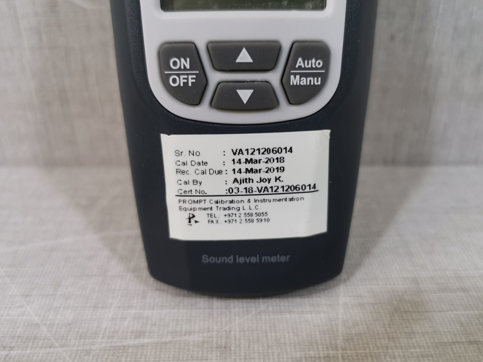 Velleman DVM8080 Velleman DVM8080 Decibel Meter / Sound Level Meter 4