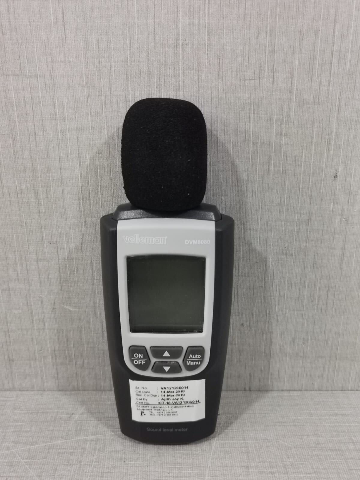 Velleman DVM8080 Velleman DVM8080 Decibel Meter / Sound Level Meter 5