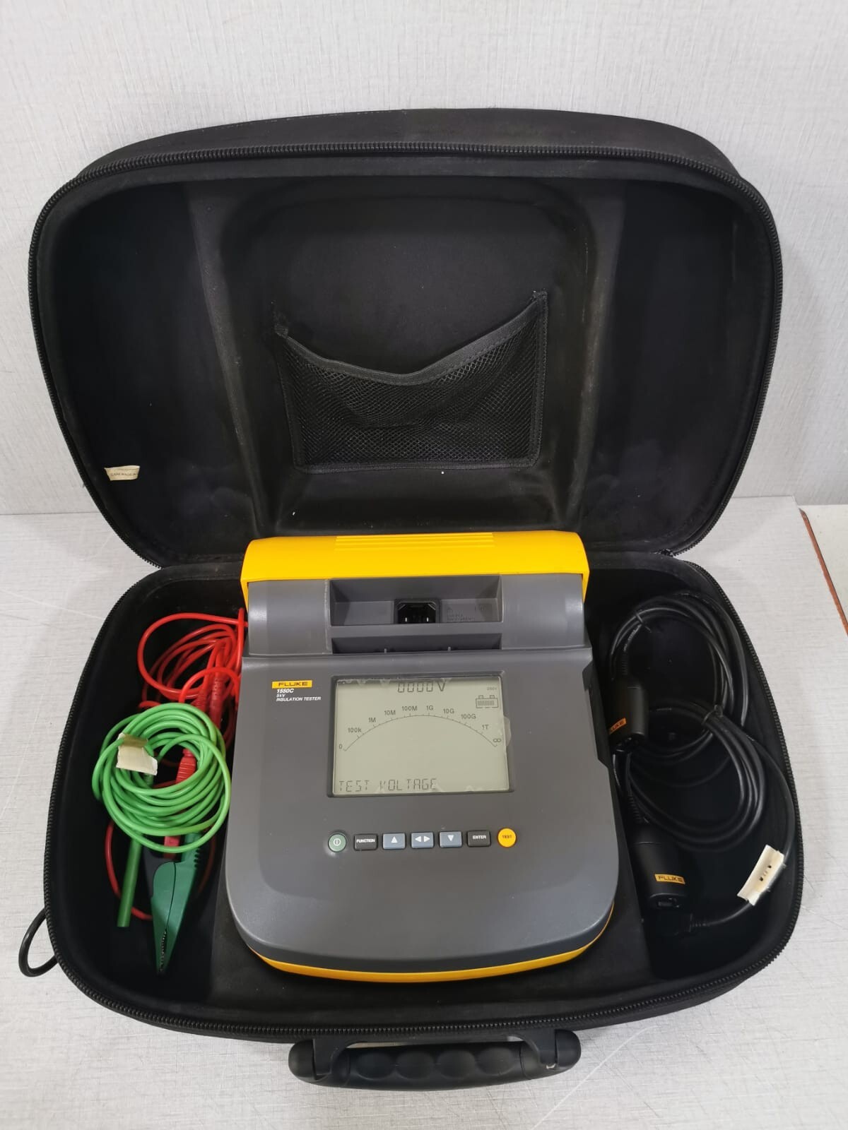 Fluke 1550C FLUKE 1550C Digital Insulation Tester 5kV - Incomplete Accessories 8