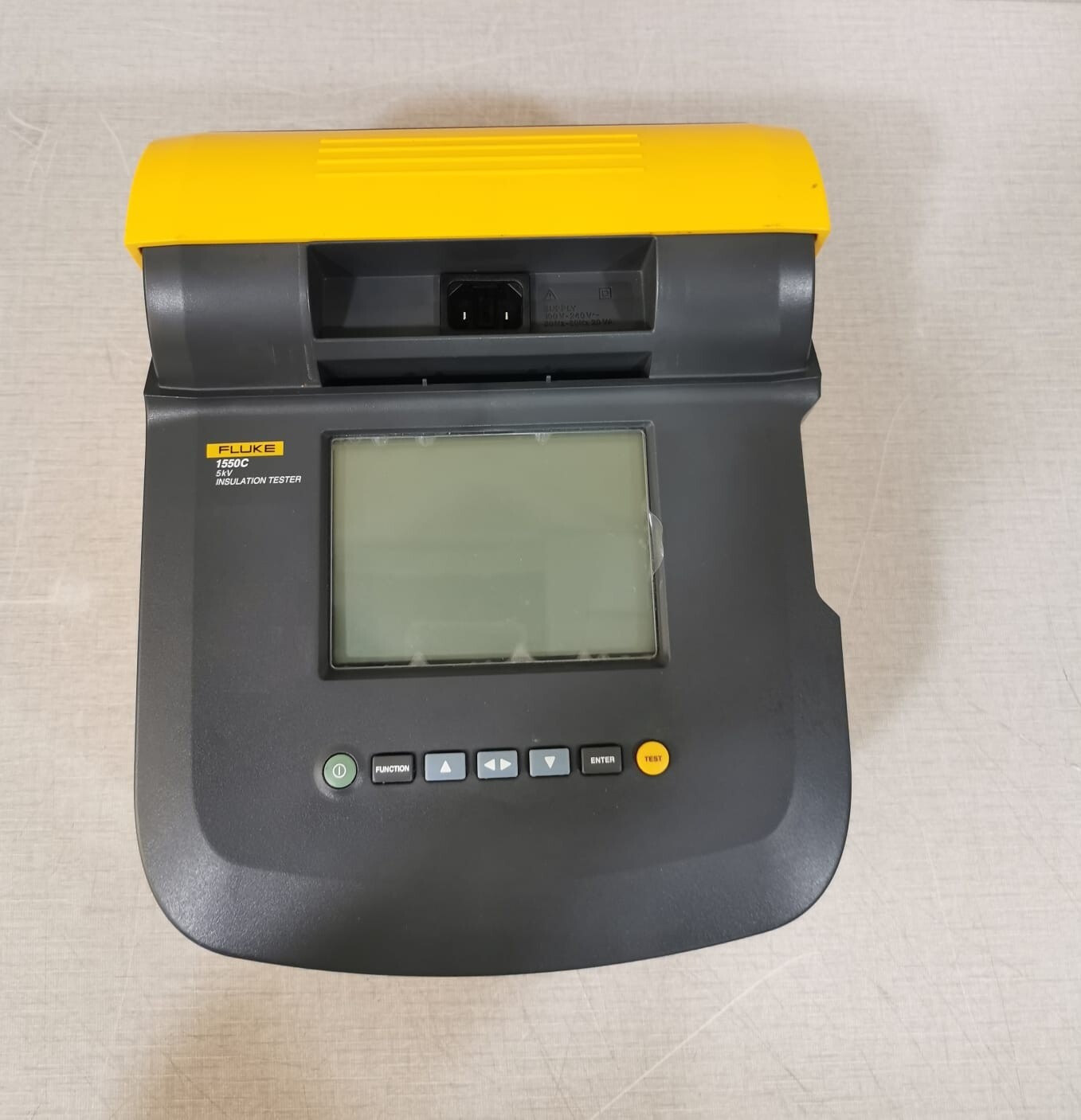 Fluke 1550C FLUKE 1550C Digital Insulation Tester 5kV - Incomplete Accessories 10