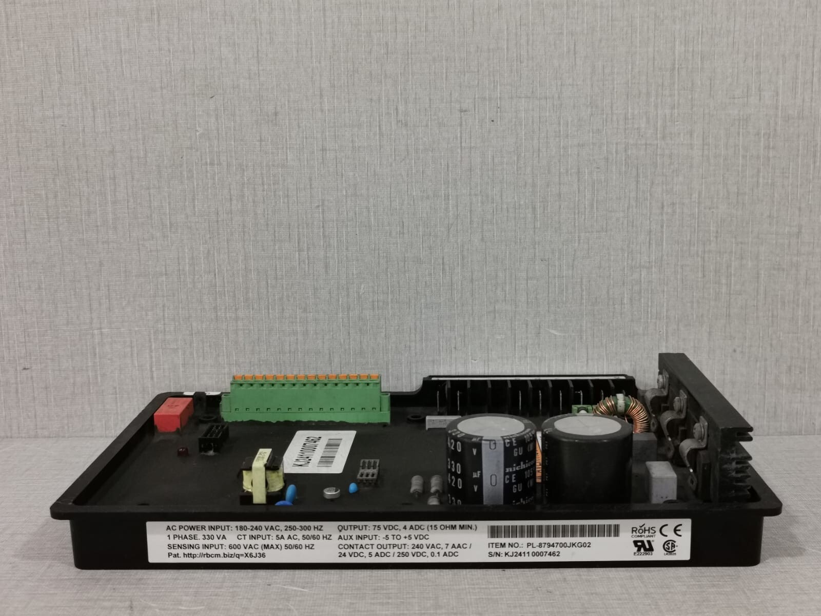 MARATHON GENERATORS PL-8794700JKG02 MARATHON GENERATORS DVR 2400 / PL-8794700JKG02 DIGITAL VOLTAGE REGULATOR 8