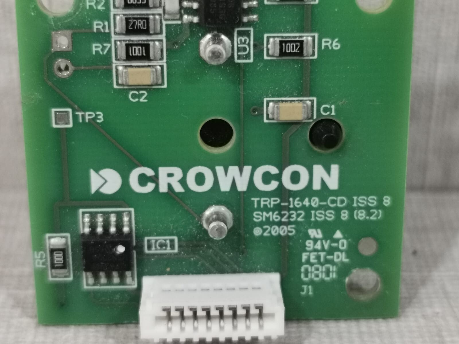 CROWCON S011371/1 CROWCON TRP-1640-CD / S011371/1 PCB CARD 4