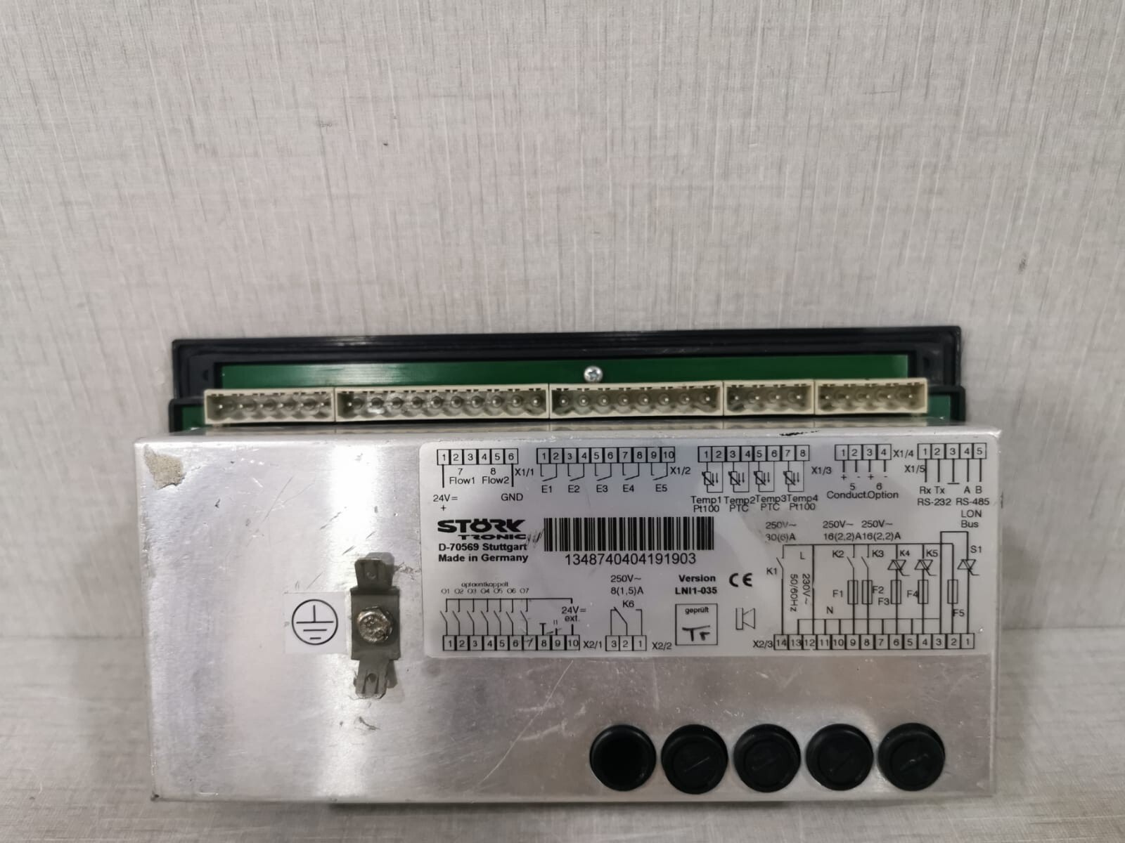 TERMOTEK AG LNI1-035 TERMOTEK AG LNI1-035 COOLING CONTROLLER 9