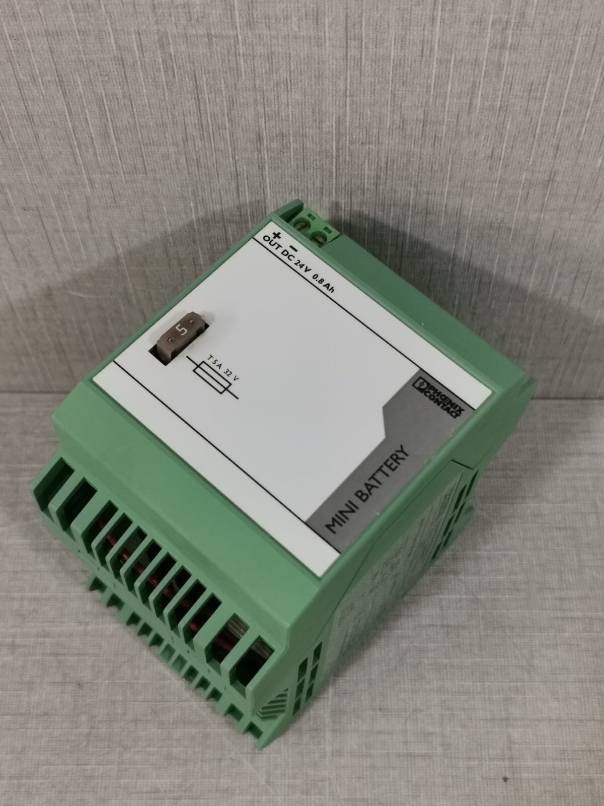 Phoenix Contact MINI-BAT/24DC/0.8AH PHOENIX CONTACT MINI-BAT/24DC/0.8AH MINI BATTERY 8