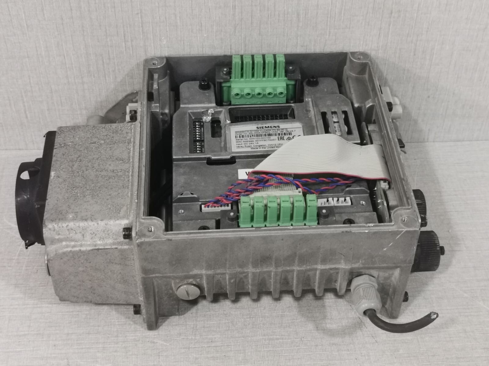 Siemens 6SL3544-0PB02-1FA0 SINAMICS G110M CU240M SIEMENS 6SL3544-0PB02-1FA0 SINAMICS G110M CU240M Control Unit 8