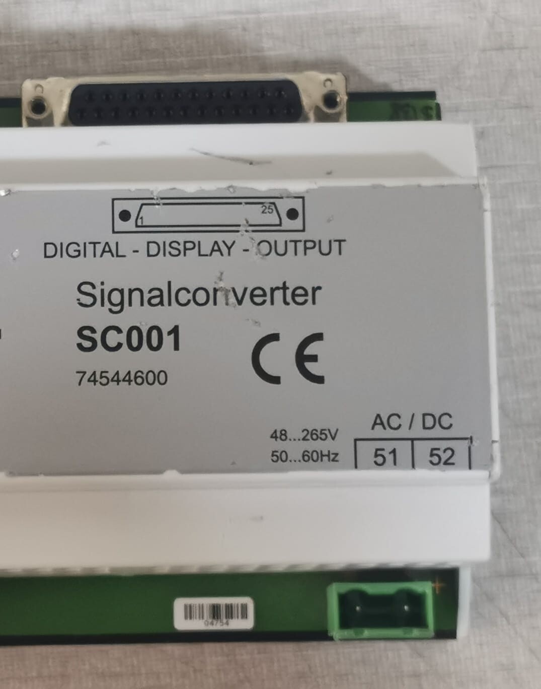 MASCHINENFABRIK REINHAUSEN SC001 MR MASCHINENFABRIK REINHAUSEN Signal Converter SC001 3