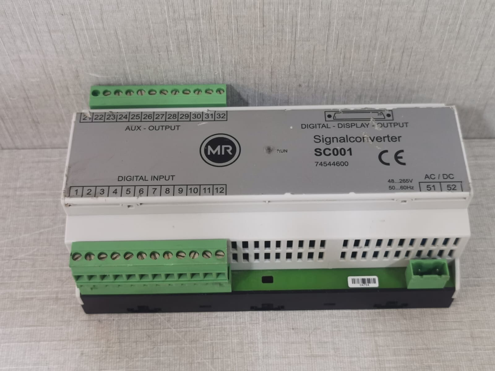 MASCHINENFABRIK REINHAUSEN SC001 MR MASCHINENFABRIK REINHAUSEN Signal Converter SC001 5