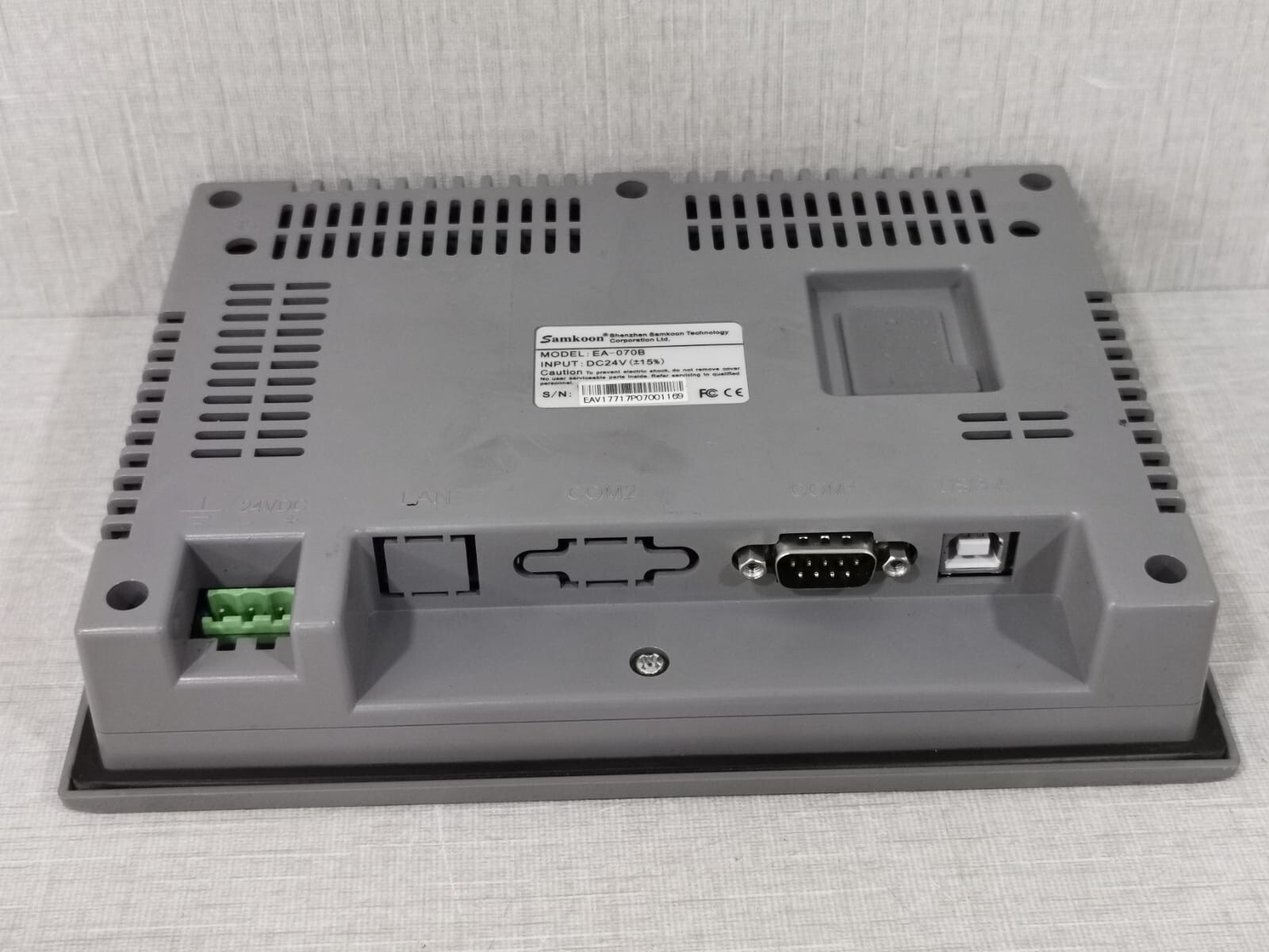 SAMKOON EA-070B SAMKOON Model EA-070B HMI Display Control 7' Inch 10