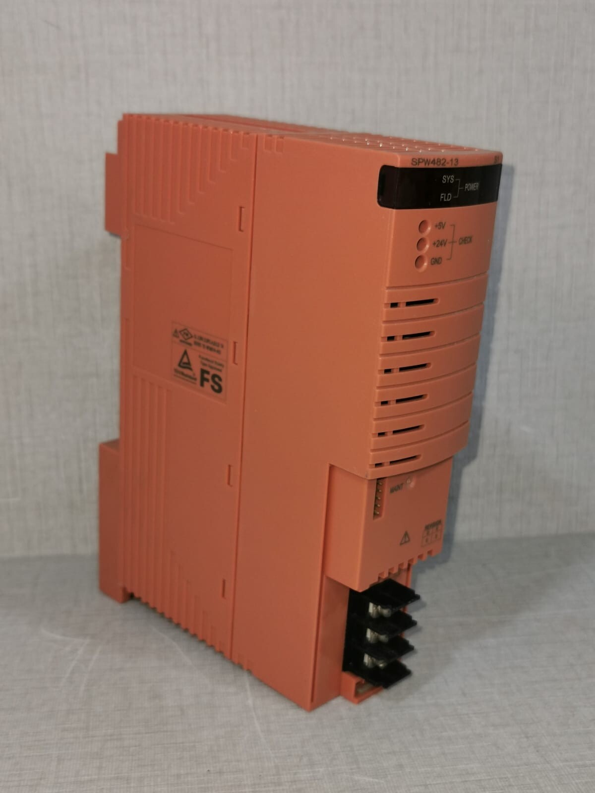 Yokogawa SPW482-13-S1 YOKOGAWA SPW482-13-S1 Power Module - Missing FRONT Cover 5