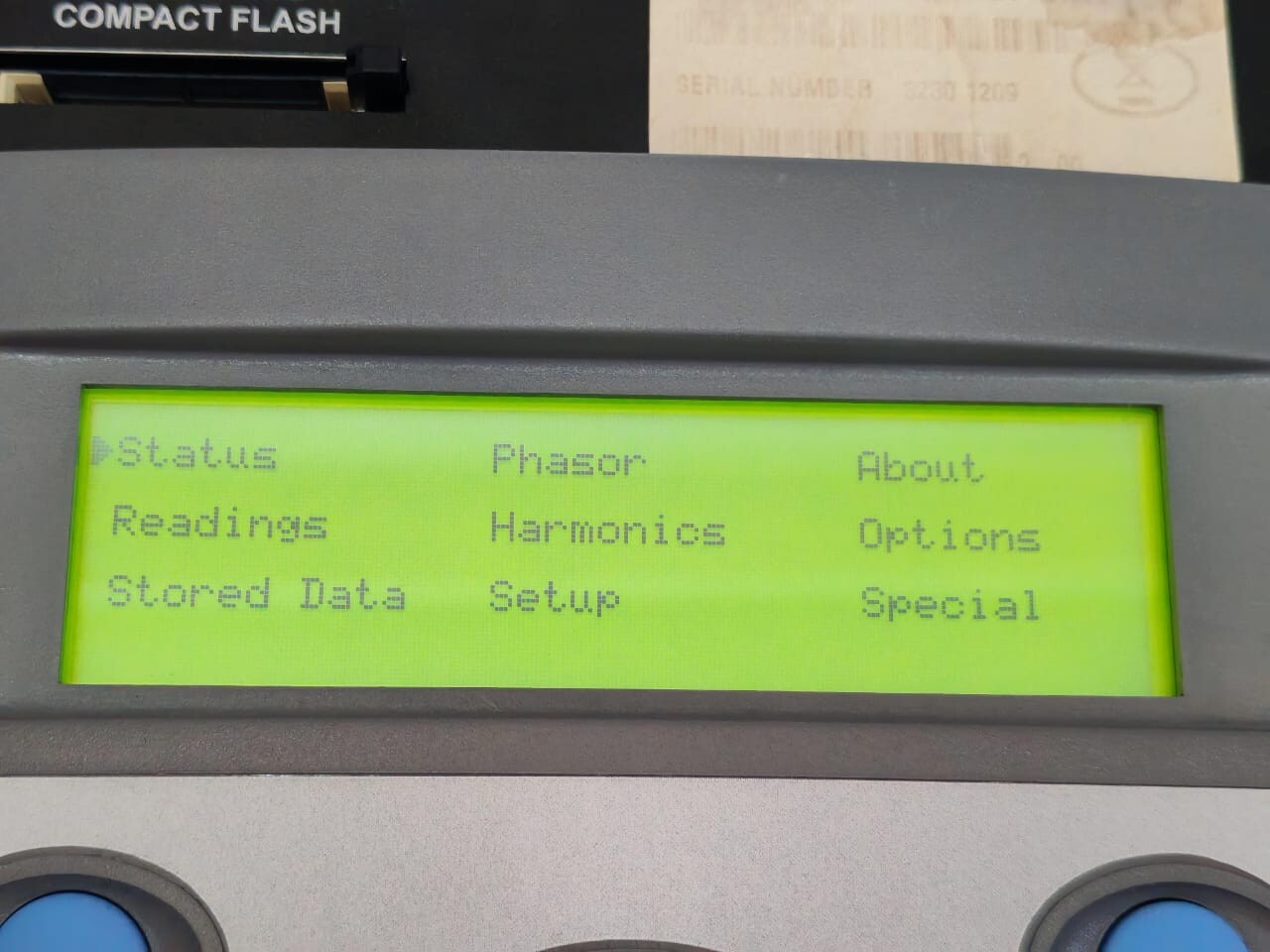 Megger PA-9 Plus P9P00021-01000 H/W VER 4.02 B Megger PA-9 Plus H/W VER 4.02 B 90-600VAC PORTABLE POWER QUALITY ANALYZER-TESTED 2