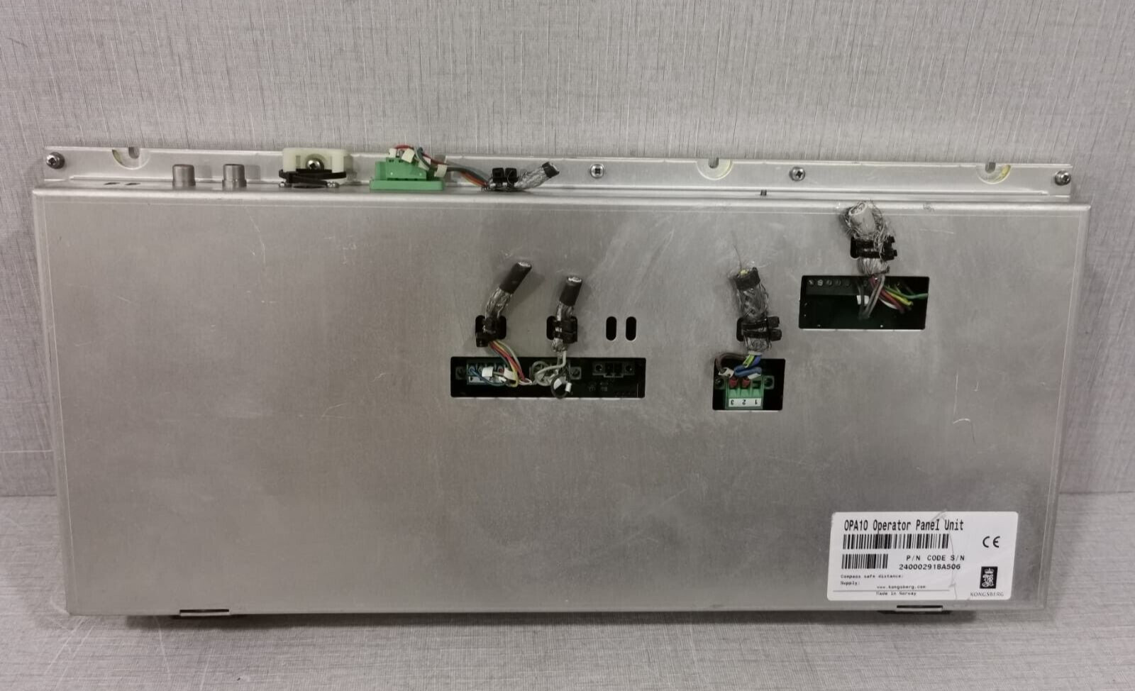 Kongsberg OPA10 KONGSBERG OPA10 OPERATOR PANEL UNIT 4