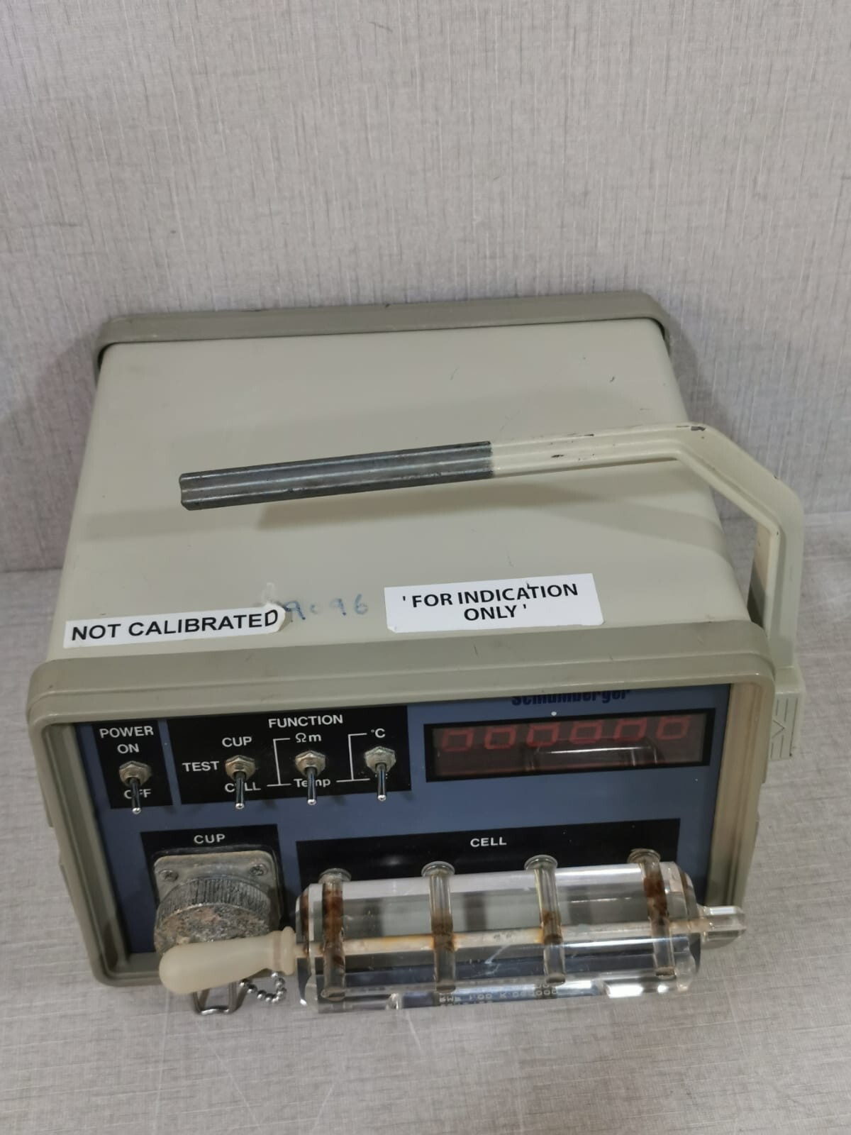 Digital DIGITAL Schlumberger DIGITAL MUD TESTER 6