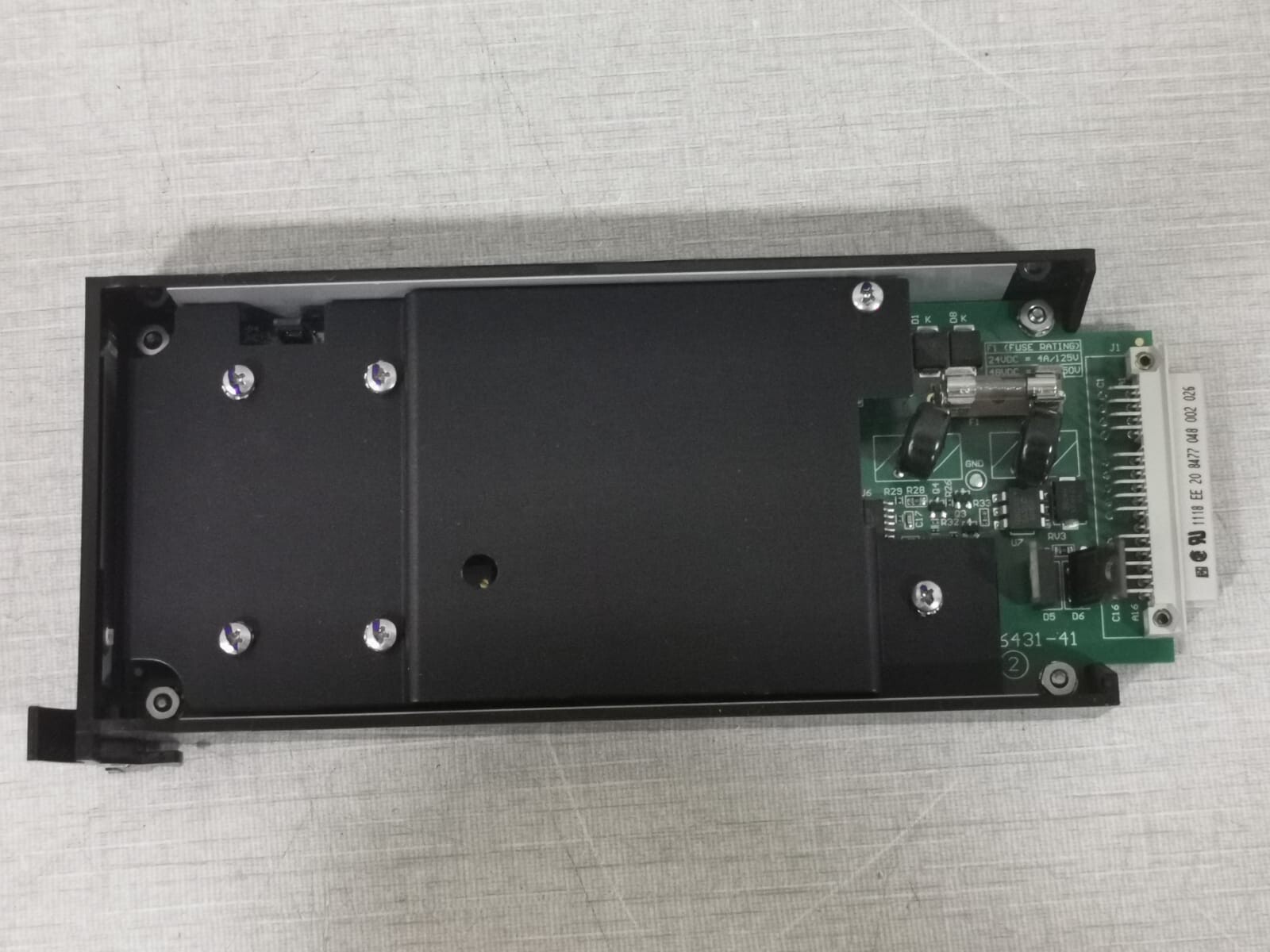 GE B86431-41 GE LENTRONICS MULTIPLEXERS B86431-41 (24V) Power Unit Module 6