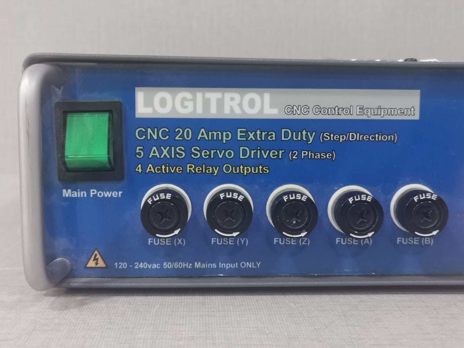 Axis CNC-20 Logitrol CNC Control Equipment CNC 20 Amp Extra Duty 5 Axis Servo Driver 2