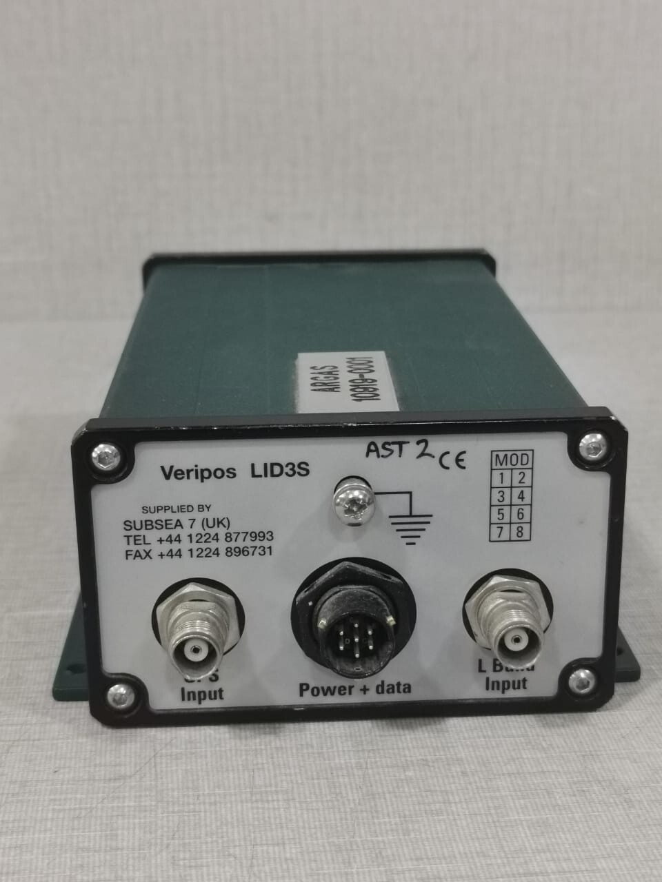 Veripos LID3S Veripos LID3S Integrated Positioning Unit Control 7