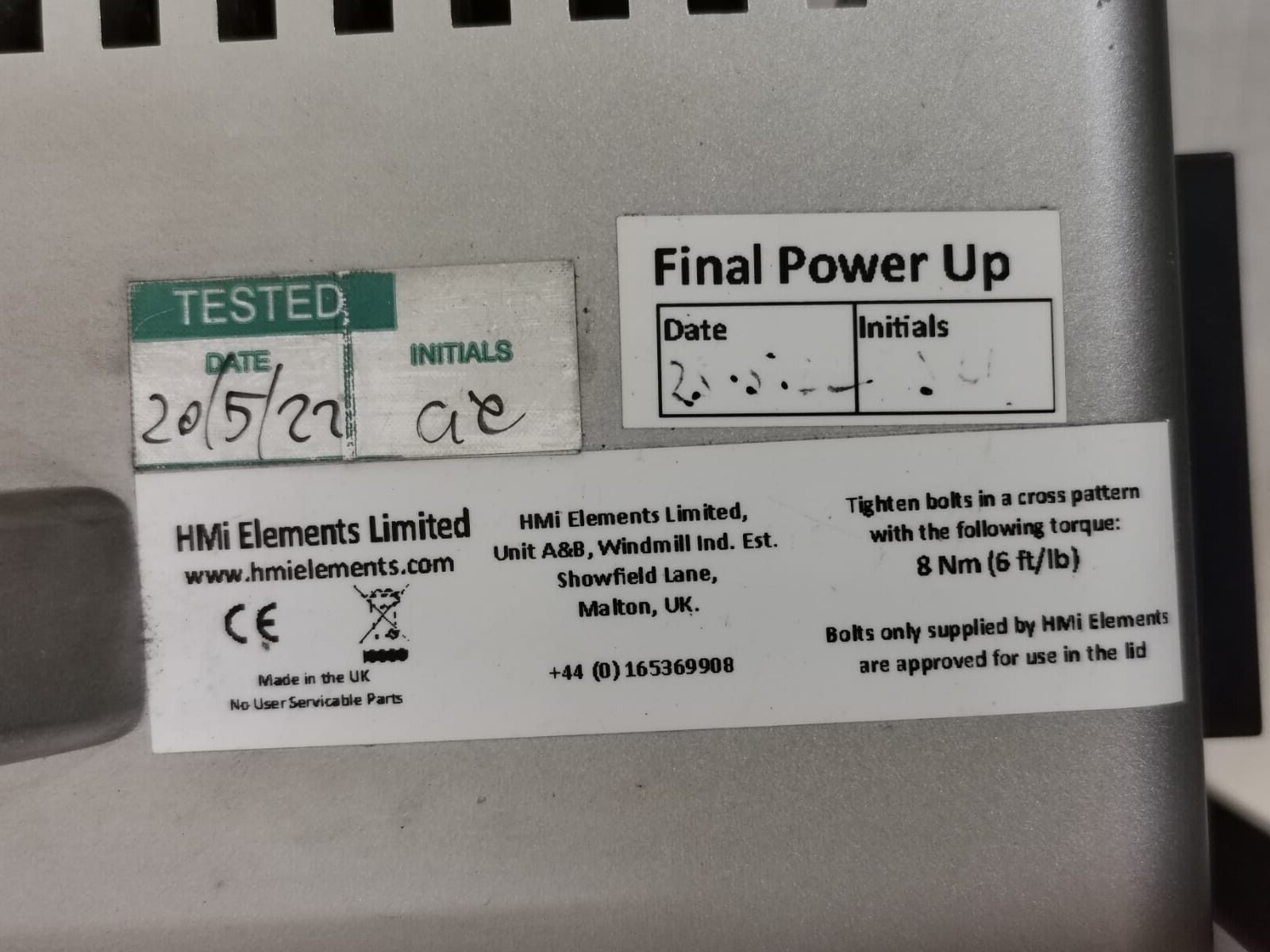 UNKNOWN 470-Z1 HMI McCoy Global 470-Z1 PC DRILLERS DISPLAY UNIT CLASS 1 6
