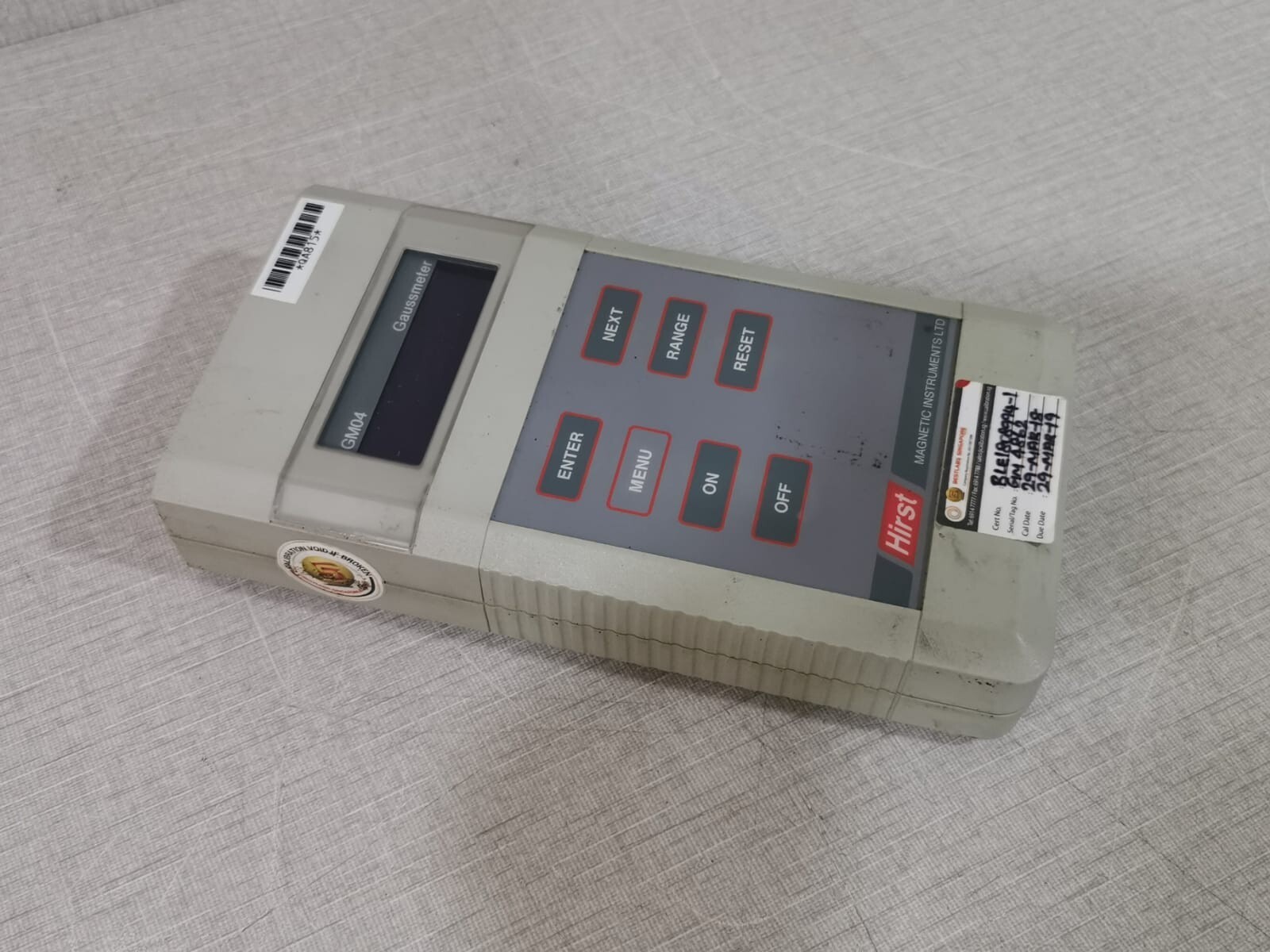 UNKNOWN GM04 Hirst Magnetic GM04 Handheld Magnetic Field Gaussmeter 10