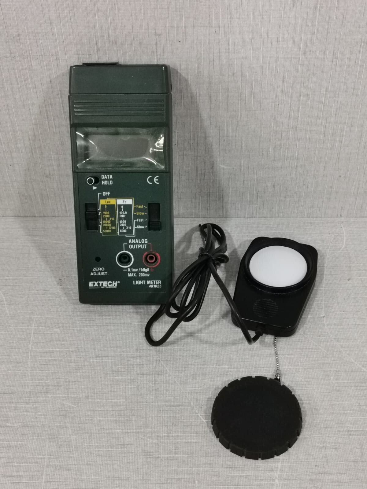 Extech METER-401025 EXTECH Instruments Foot Candle Lux Digital Light Meter 401025 2