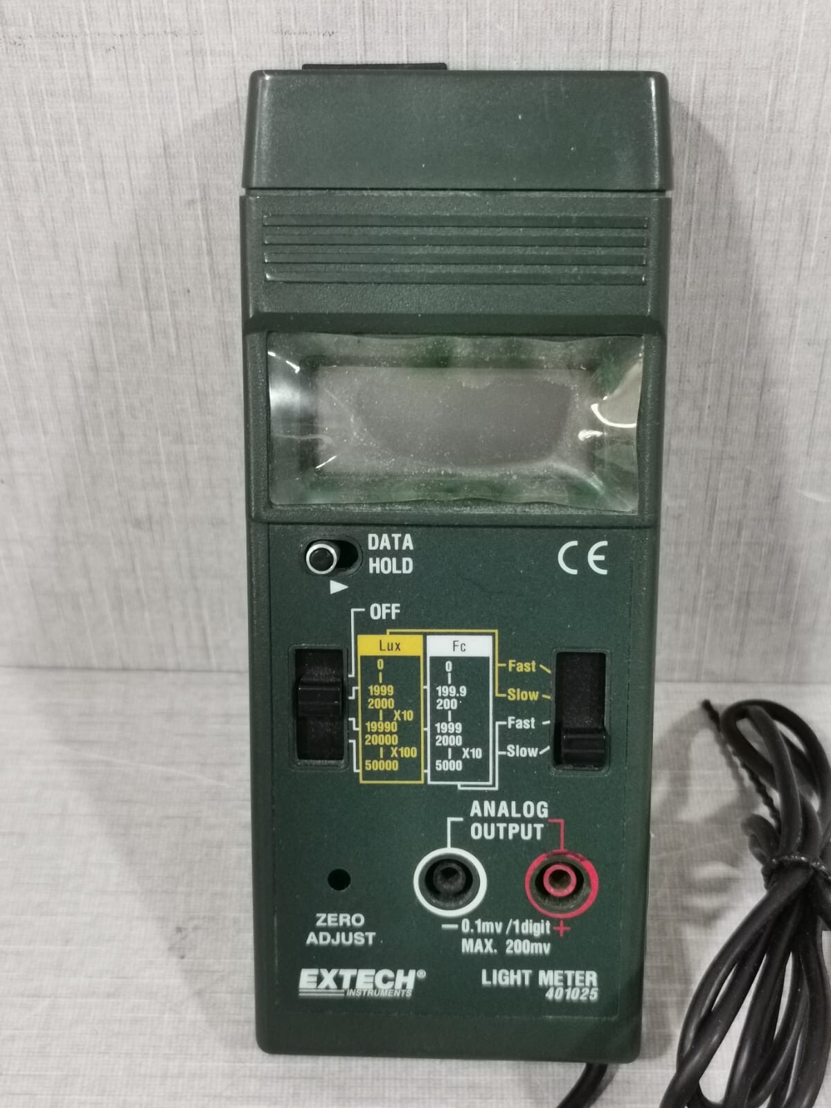 Extech METER-401025 EXTECH Instruments Foot Candle Lux Digital Light Meter 401025 3